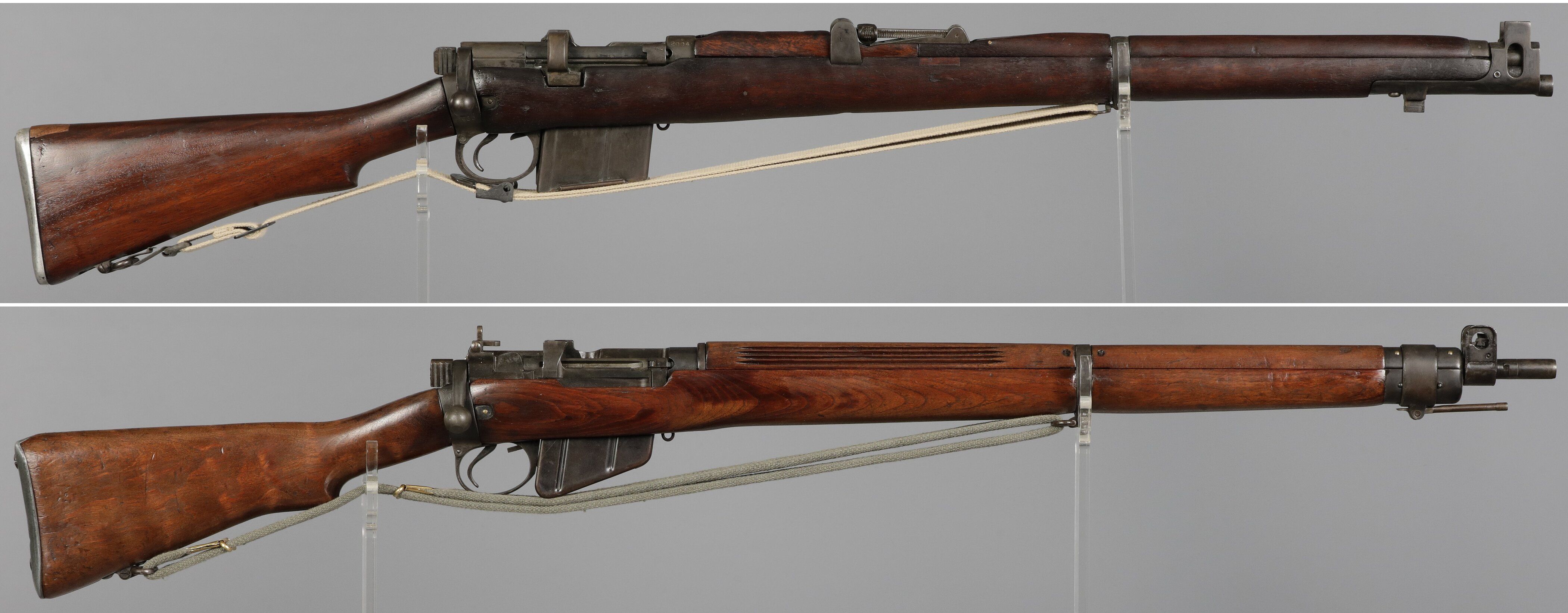 Enfield Pattern Rifle Two Lee-Enfield Pattern Bolt Action Rifles | Rock Island Auction