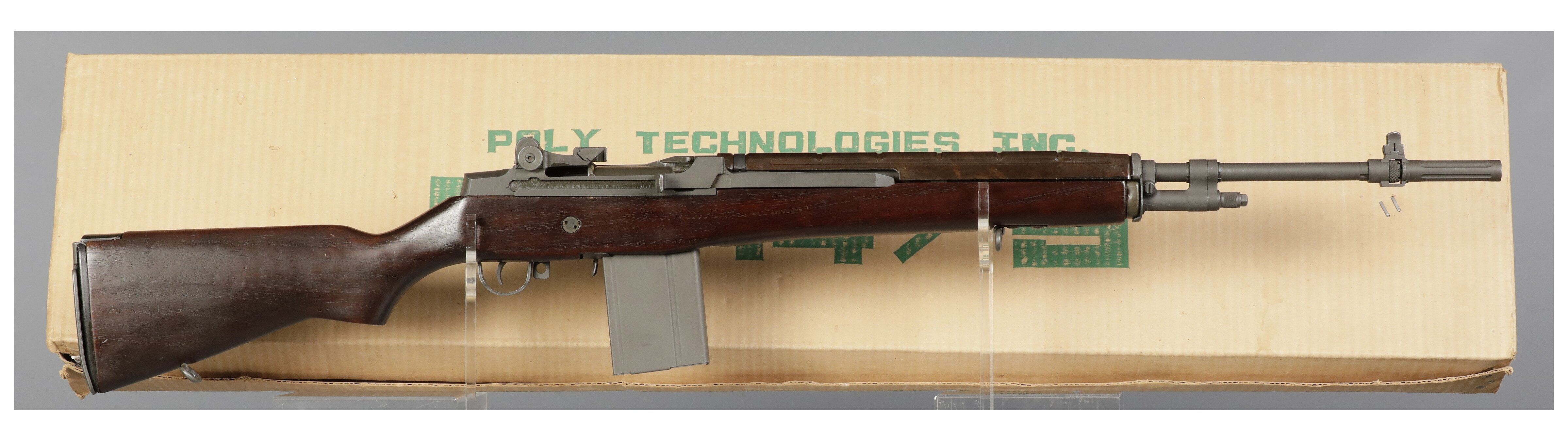 Poly Tech M-14 S Semi-Automatic Rifle with Box | Rock Island Auction