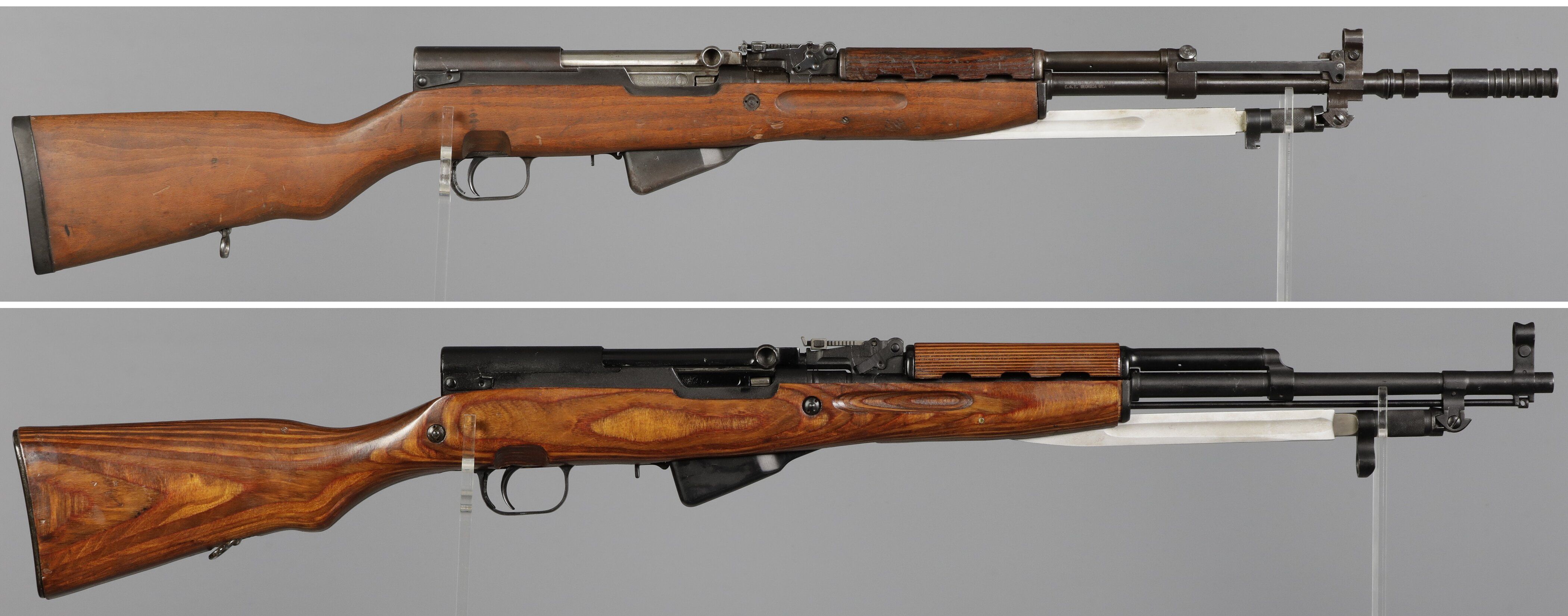 Two SKS Pattern Semi-Automatic Rifles | Rock Island Auction