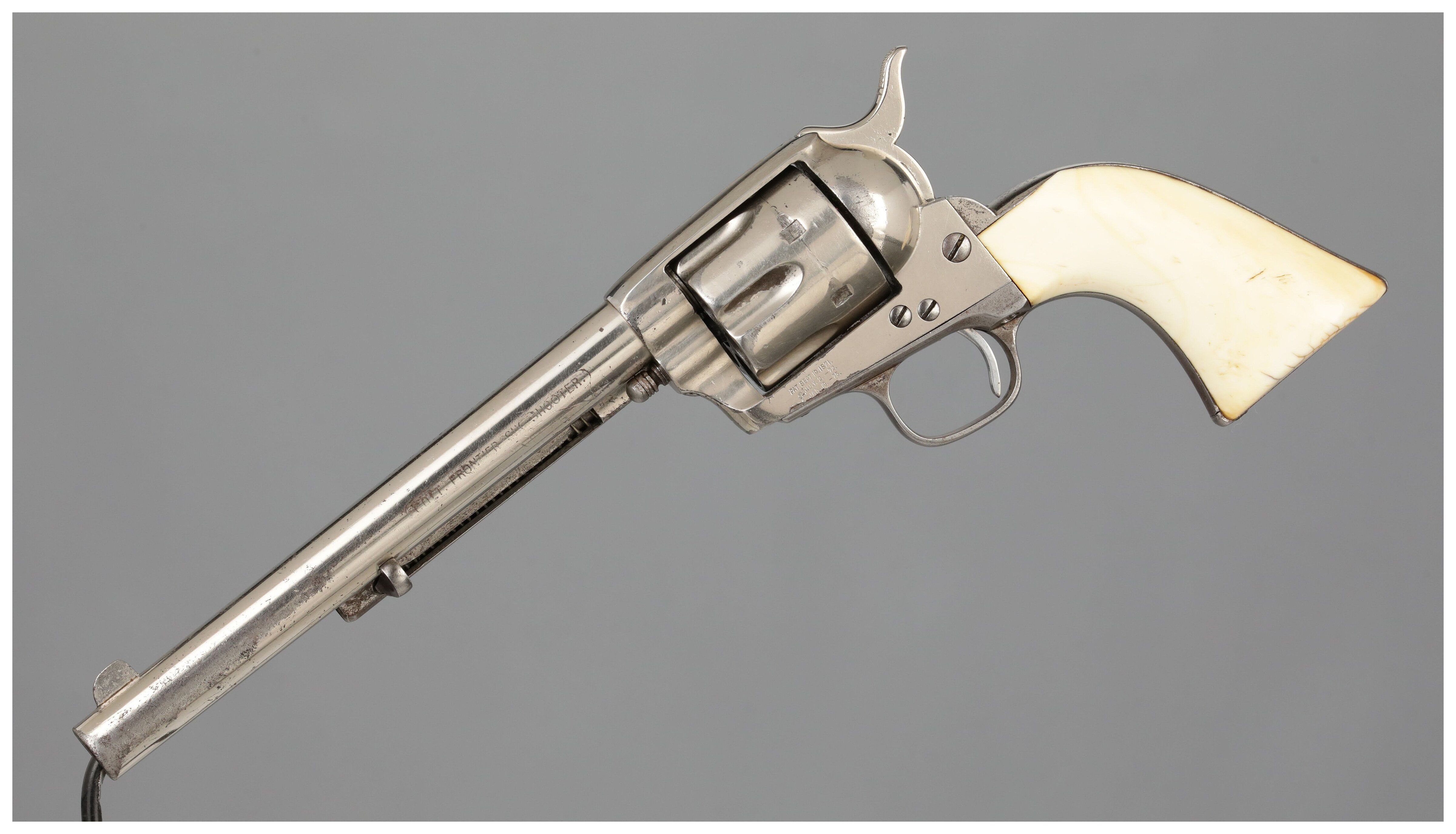 Texas Lawman Owned Colt Single Action Army Revolver | Rock Island