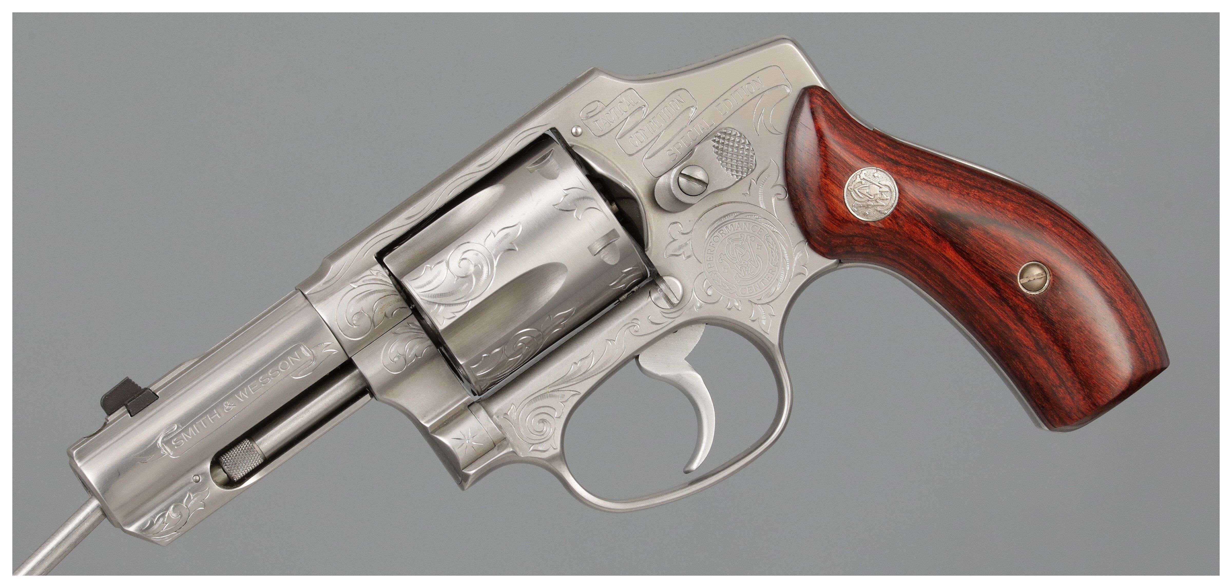 Engraved Smith & Wesson Performance Center Model 640 Revolver | Rock ...