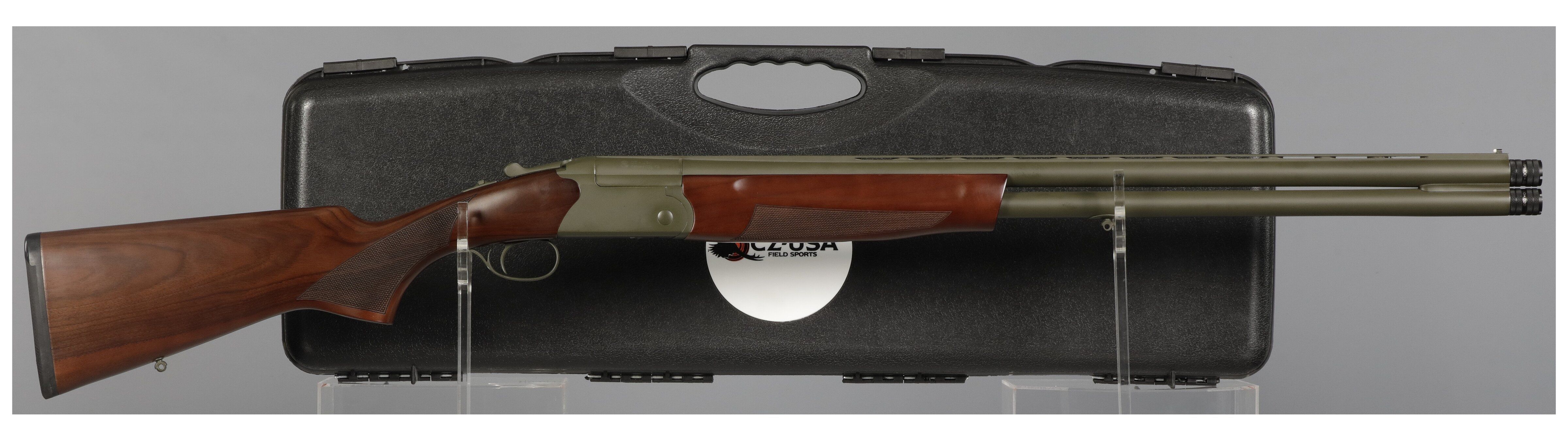 CZ Upland Ultra Light Over/Under Shotgun with Box and Case | Rock ...