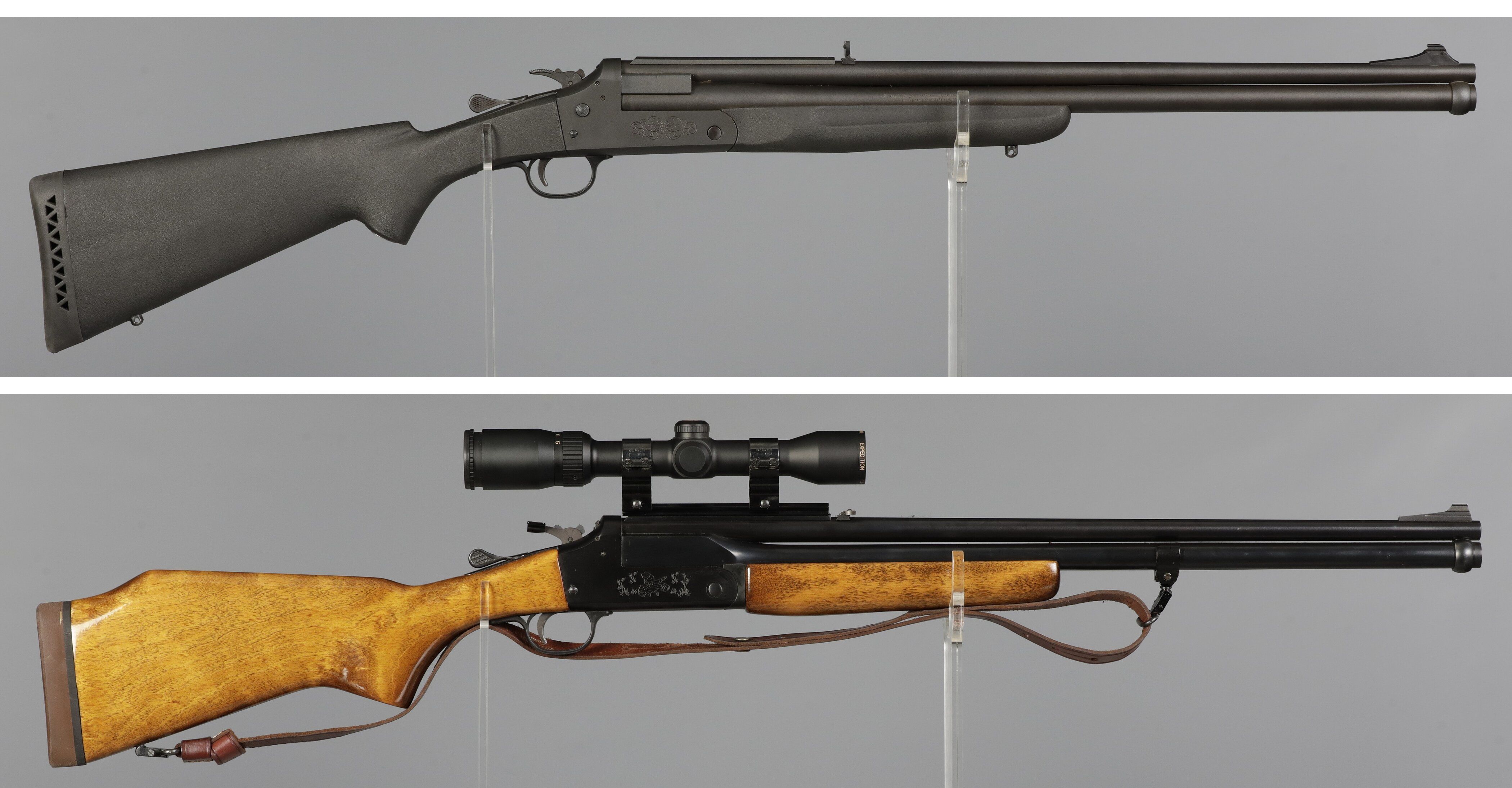 Two Savage Arms Over/Under Combination Guns | Rock Island Auction