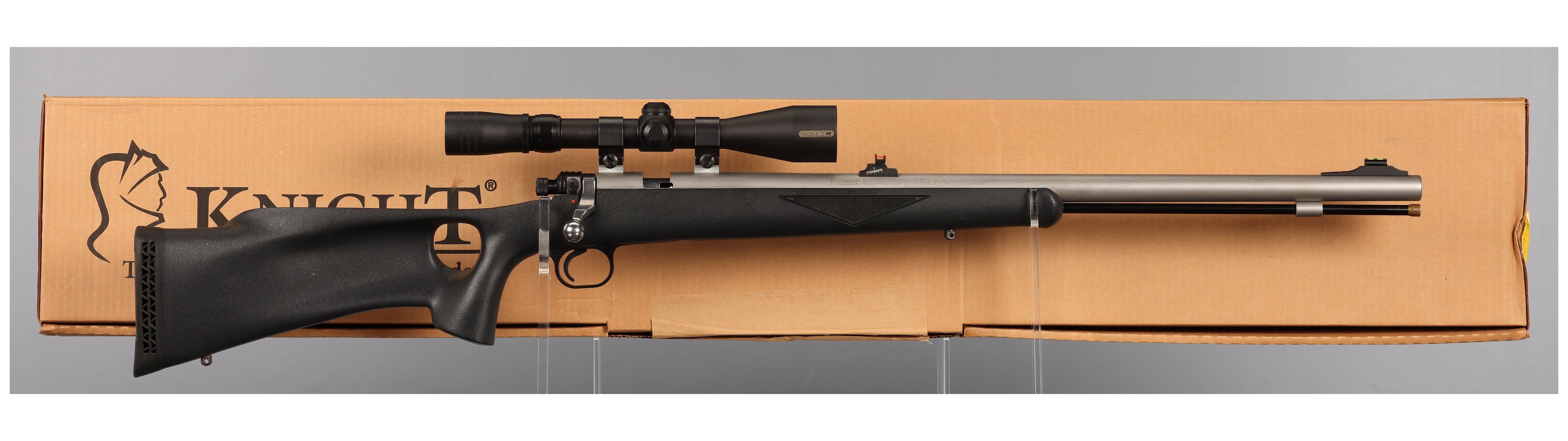 Knight Rifles DISC Black Powder Rifle with Scope | Rock Island Auction