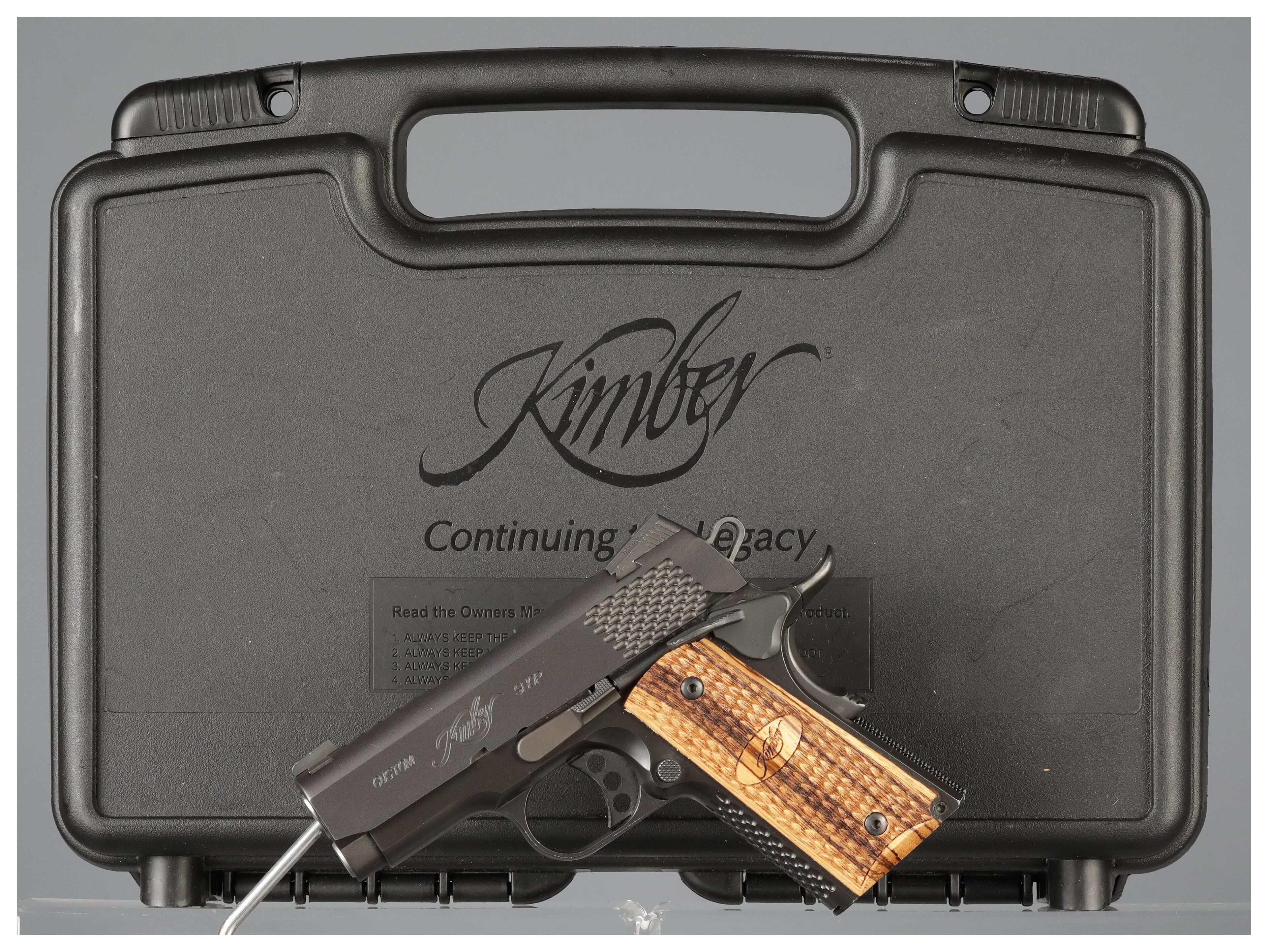 Kimber Custom Raptor Ii Kimber Custom Shop Ultra Raptor II Pistol with Case | Rock Island Auction