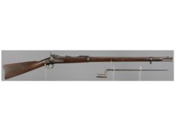U.S. Springfield 1866 Allin Trapdoor Short Rifle with Bayonet