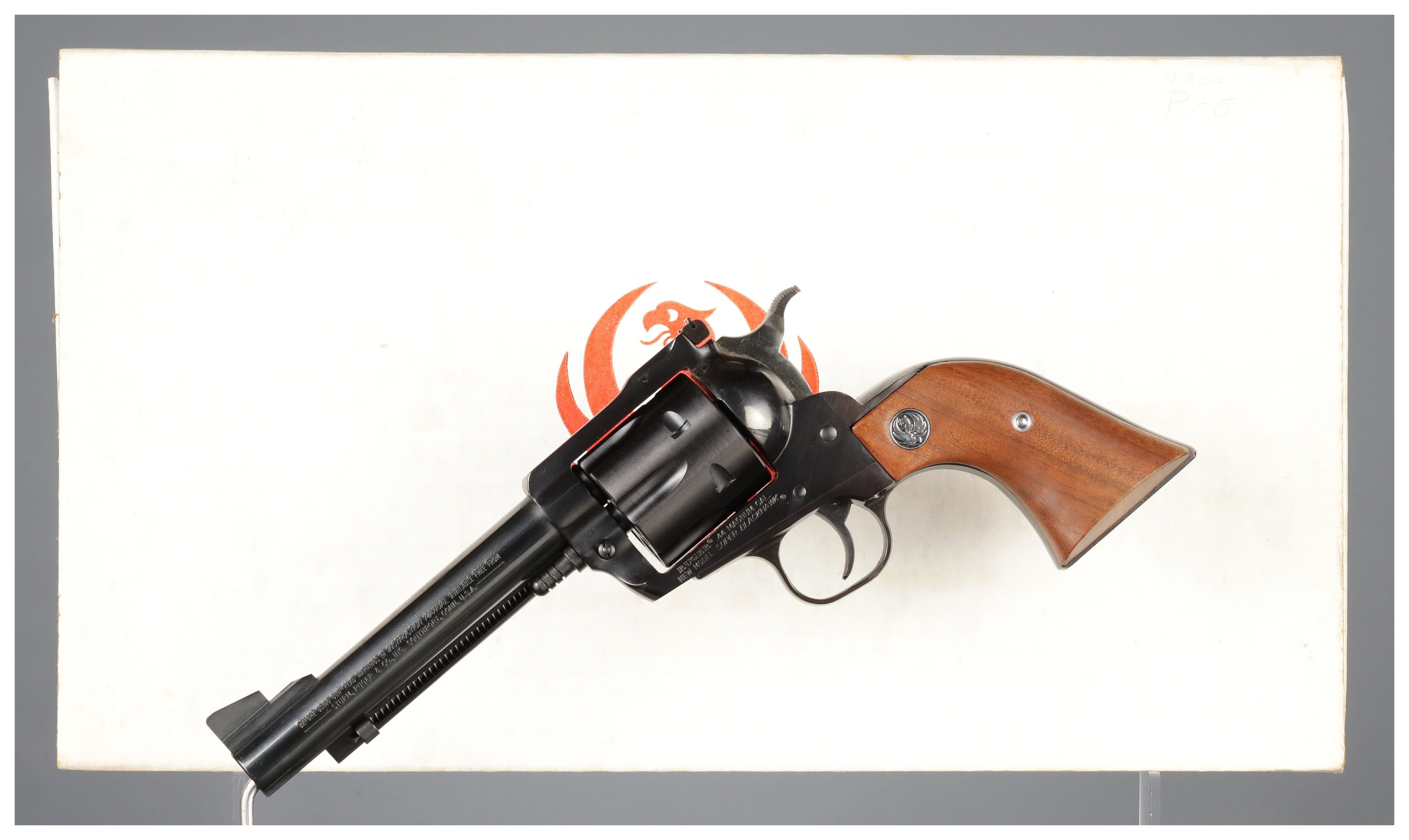 Ruger New Model Super Blackhawk Single Action Revolver with Box