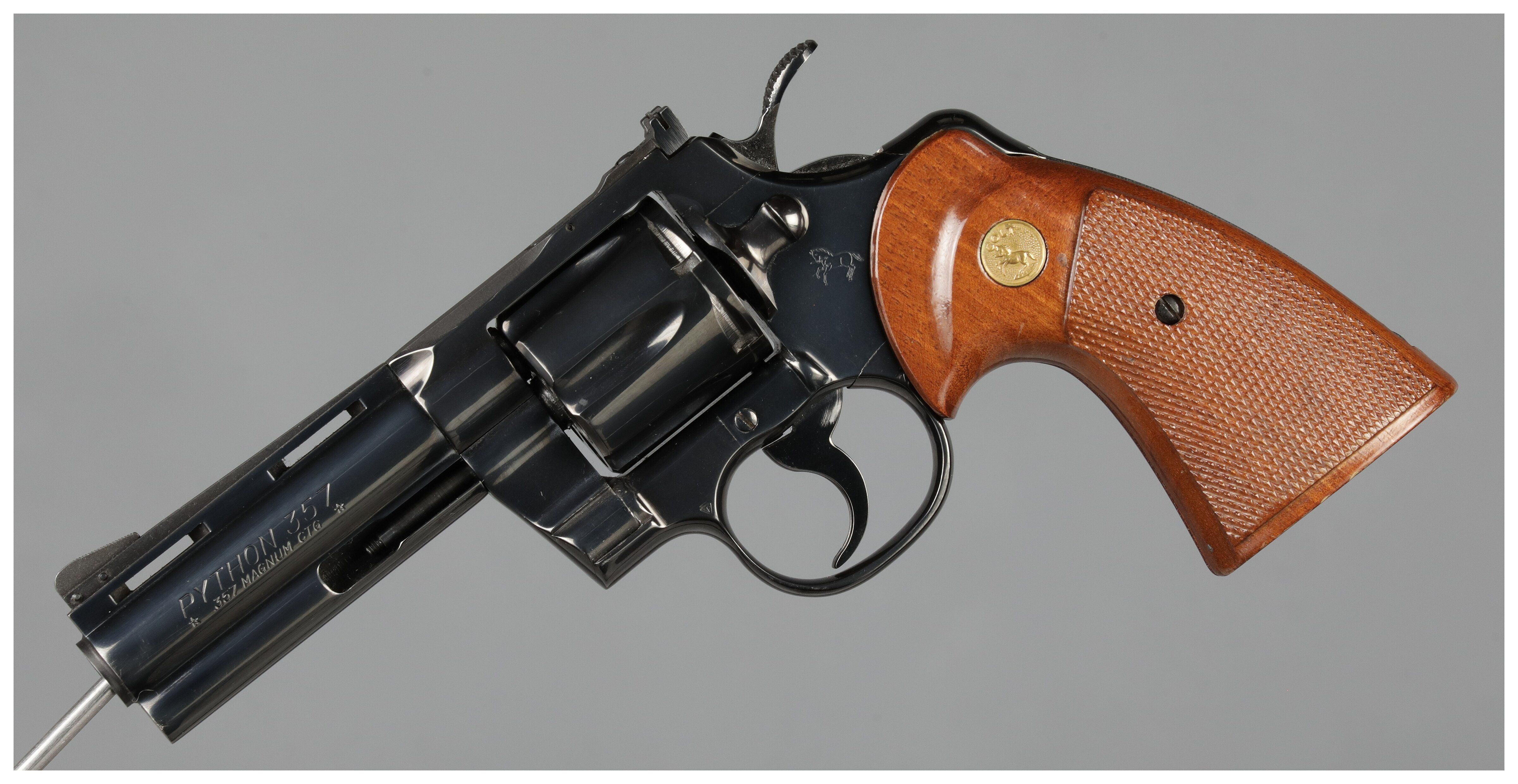 Colt Python Double Action Revolver with Holster | Rock Island Auction