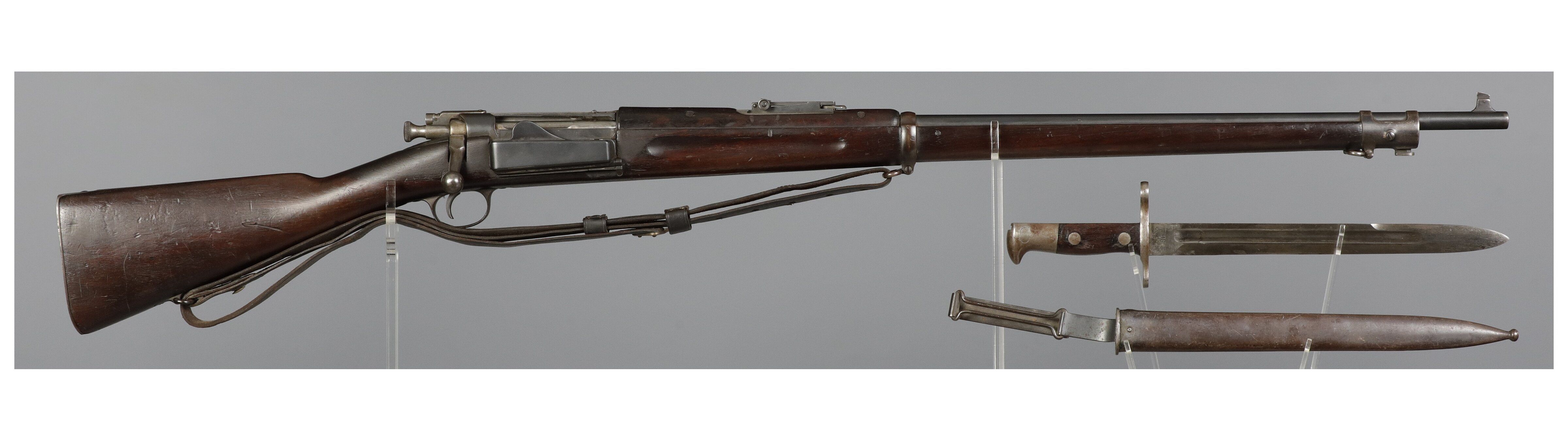 U.S. Springfield Model 1898 Krag-Jorgensen Rifle with Bayonet | Rock ...