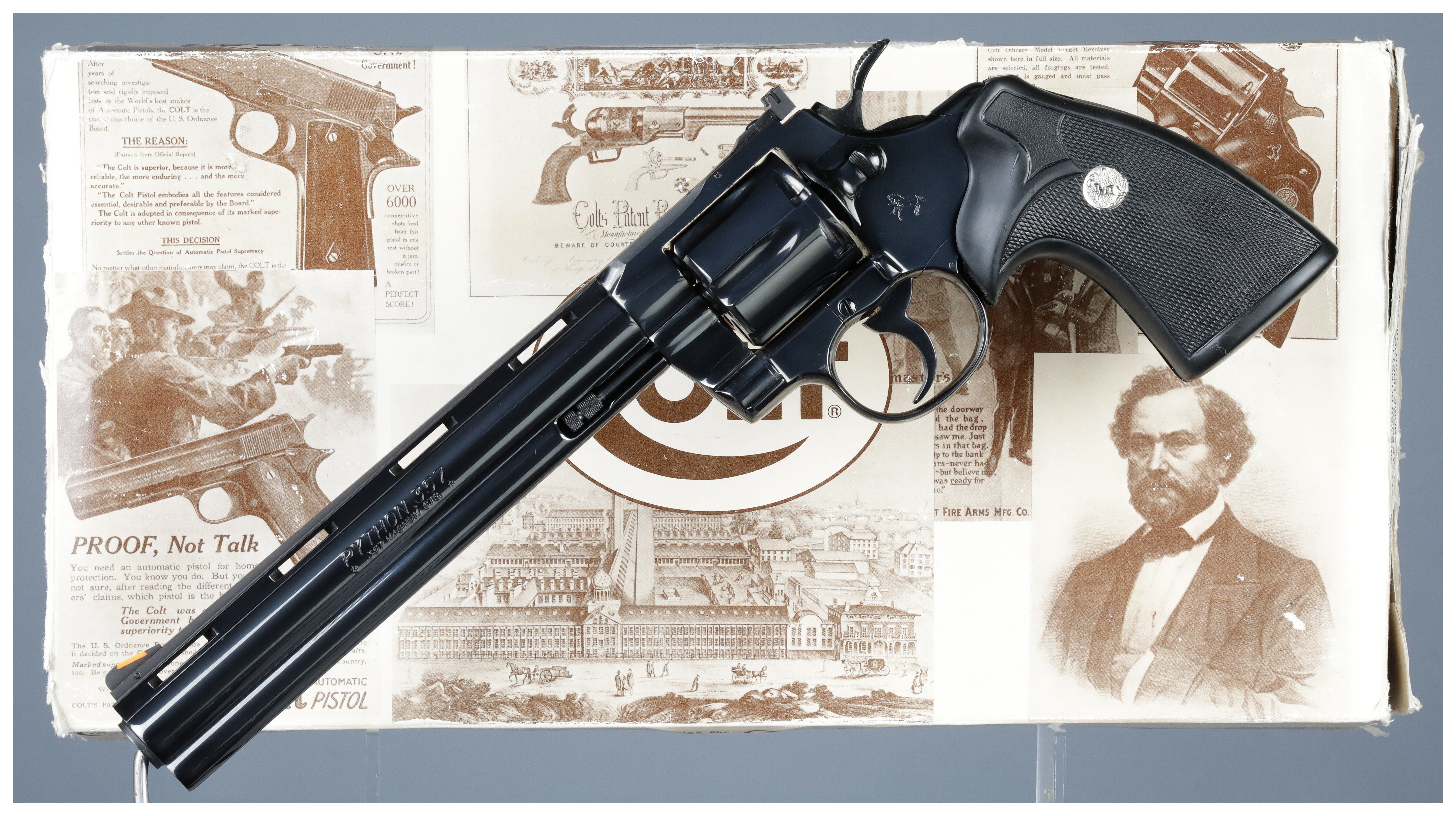 Colt Python Double Action Revolver with Box | Rock Island Auction