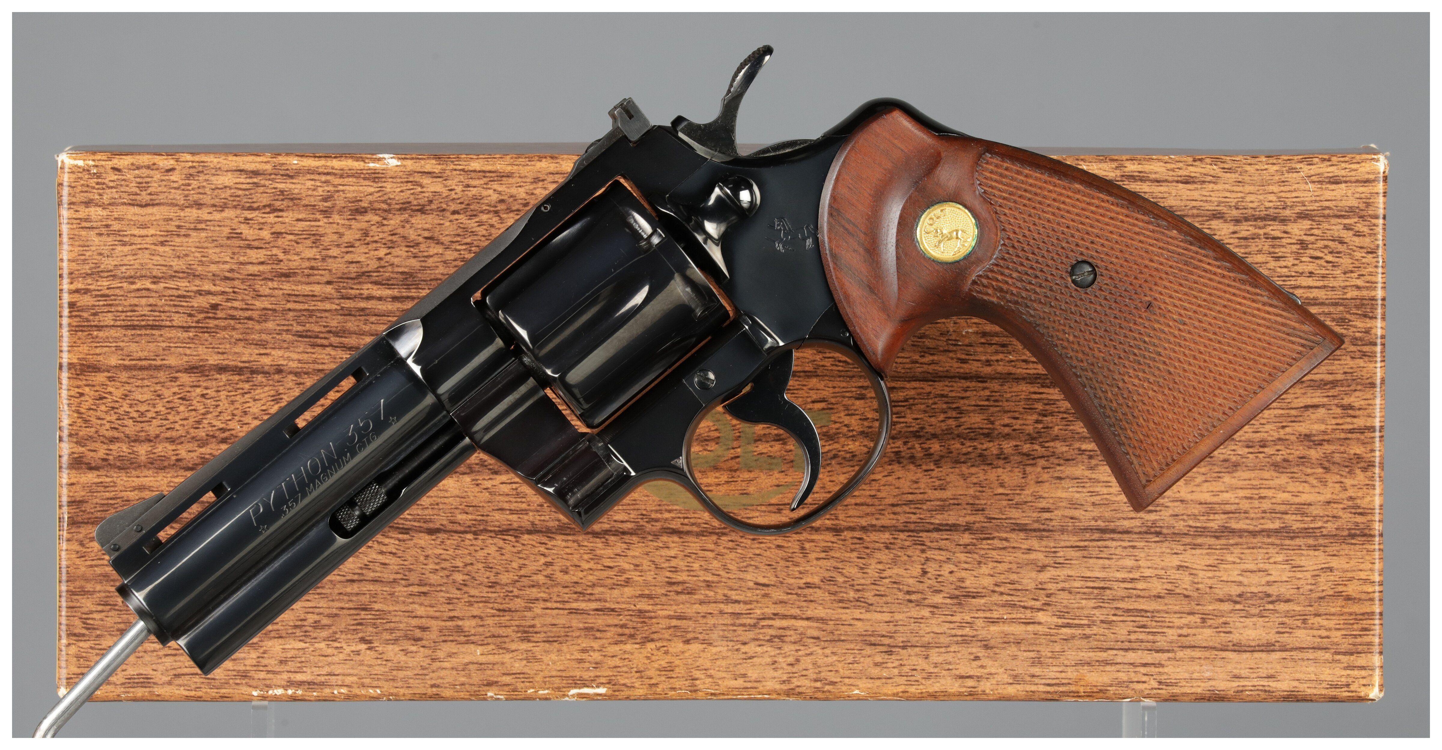 Colt Python Double Action Revolver with Box | Rock Island Auction