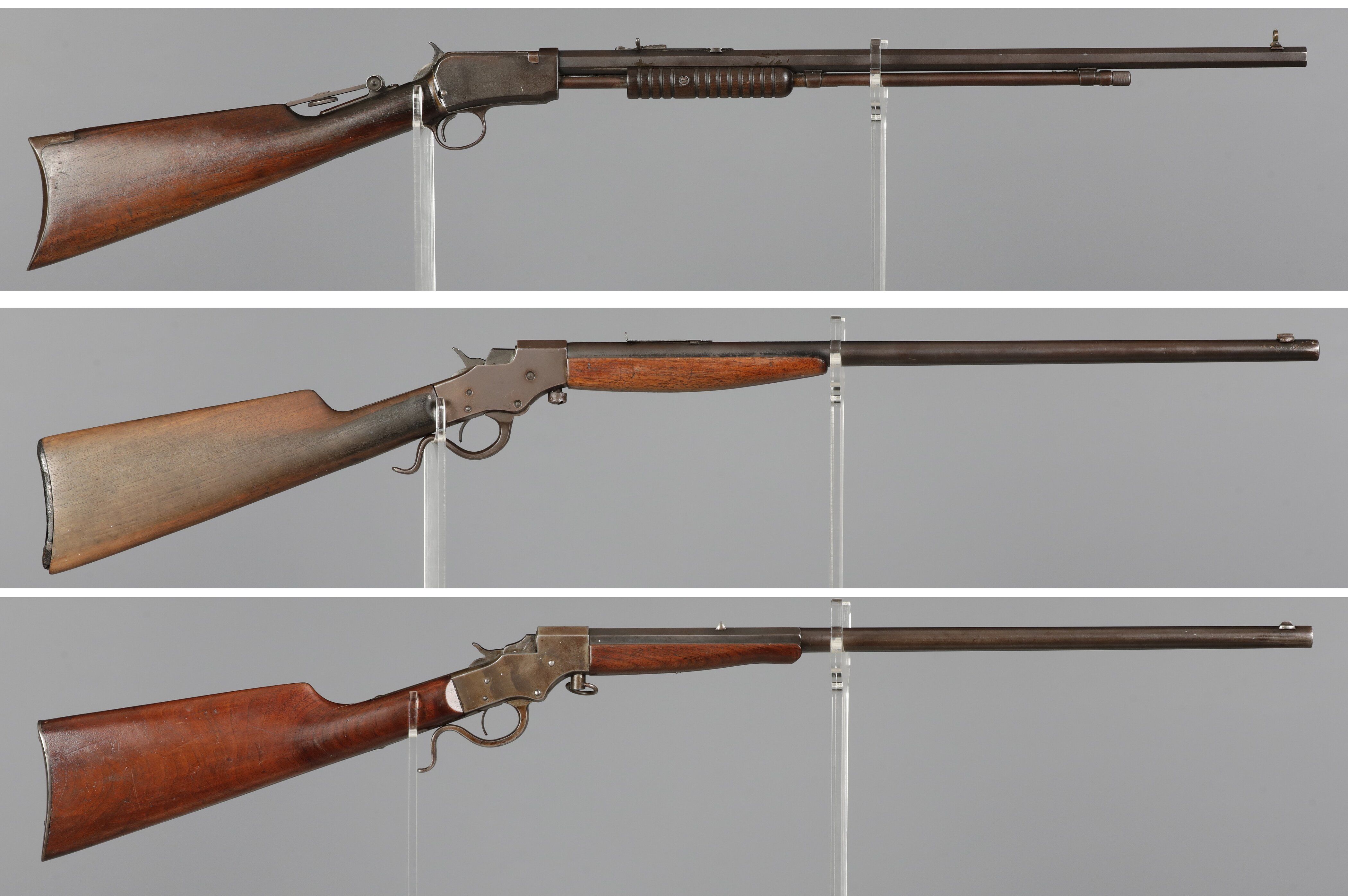 Three American Sporting Rifles | Rock Island Auction
