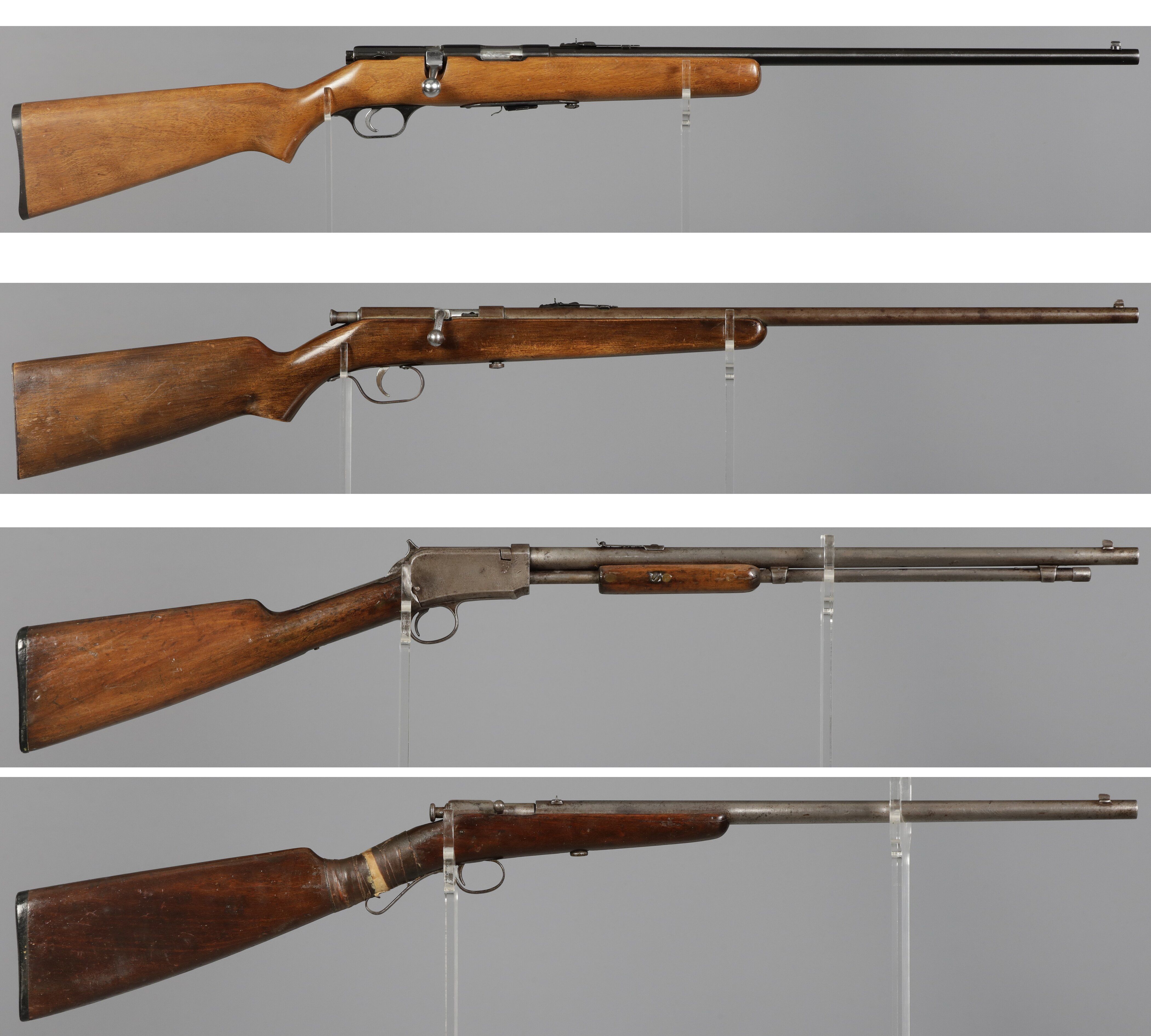 Four American Rimfire Rifles | Rock Island Auction
