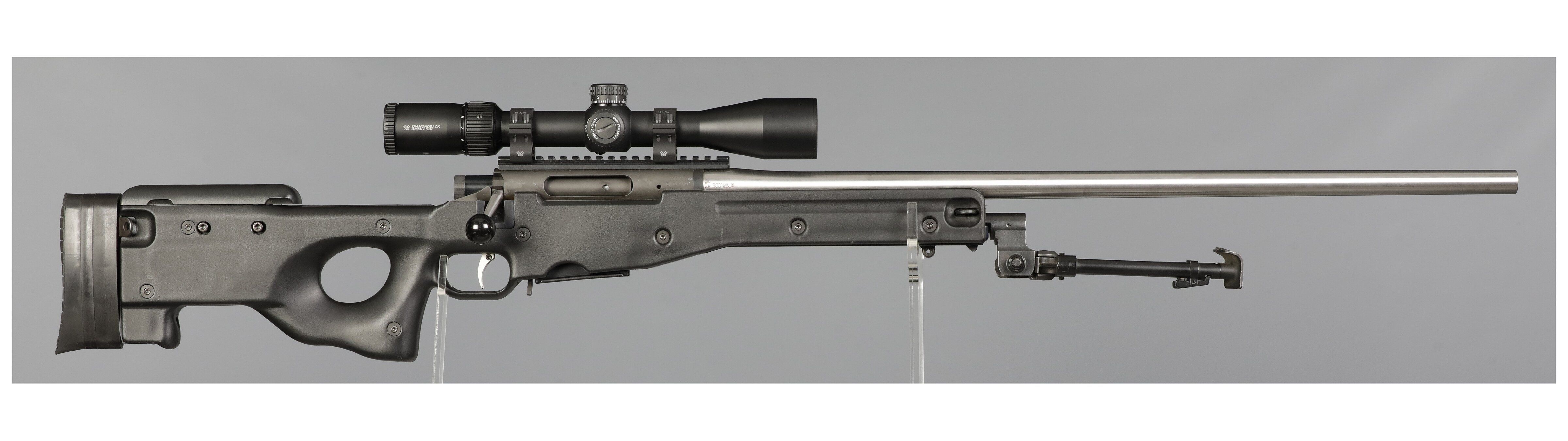 RPA Quadlite Rifle in Accuracy International Stock with Scope | Rock ...