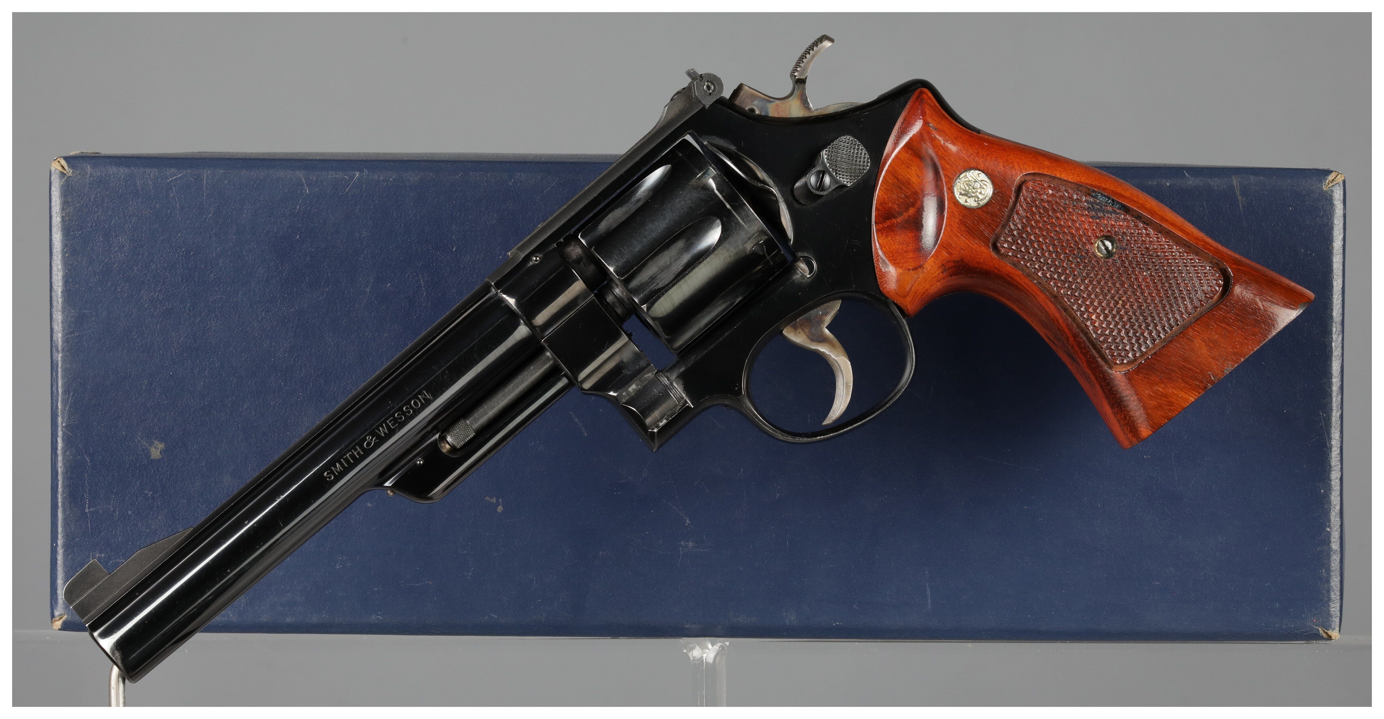 Smith & Wesson Model 25 Double Action Revolver with Case | Rock Island ...