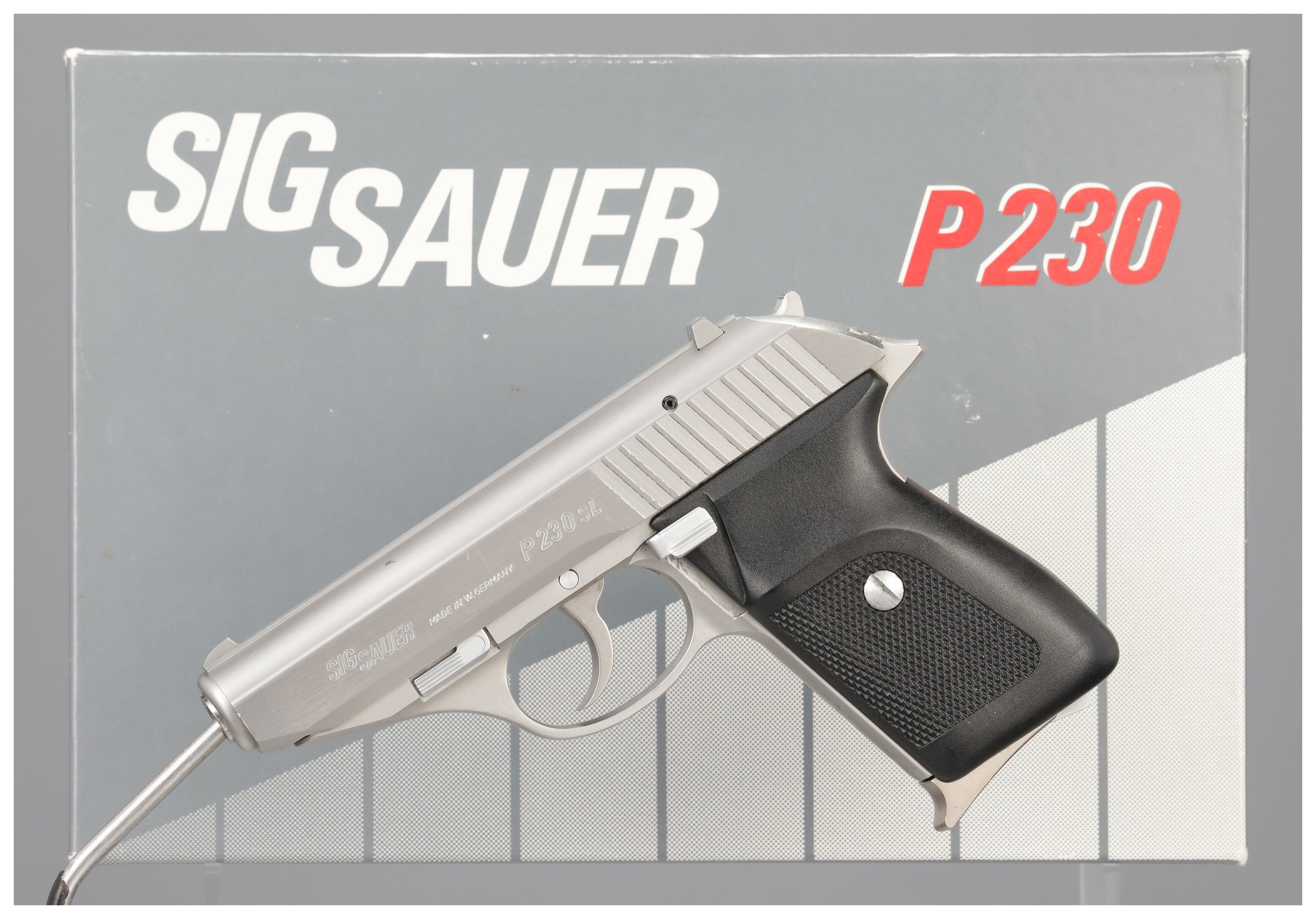 SIG Sauer P230 SL Semi-Automatic Pistol with Box | Rock Island Auction