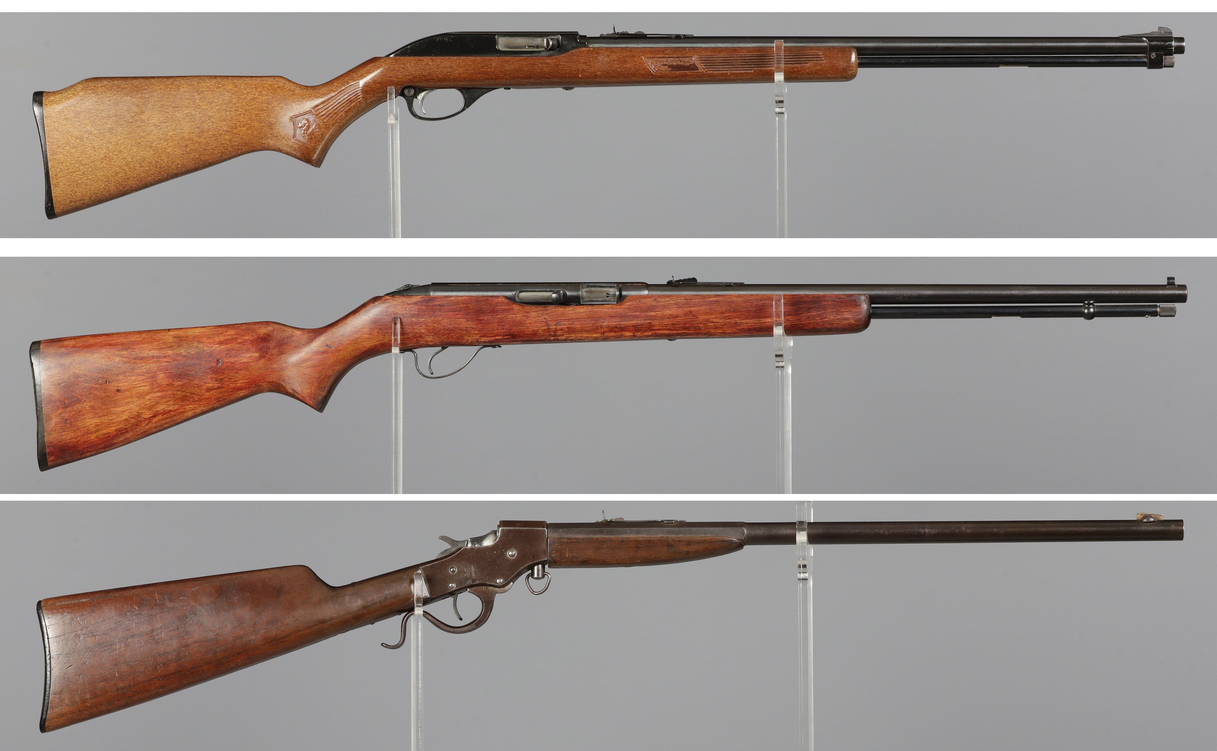 Three American Rimfire Rifles | Rock Island Auction