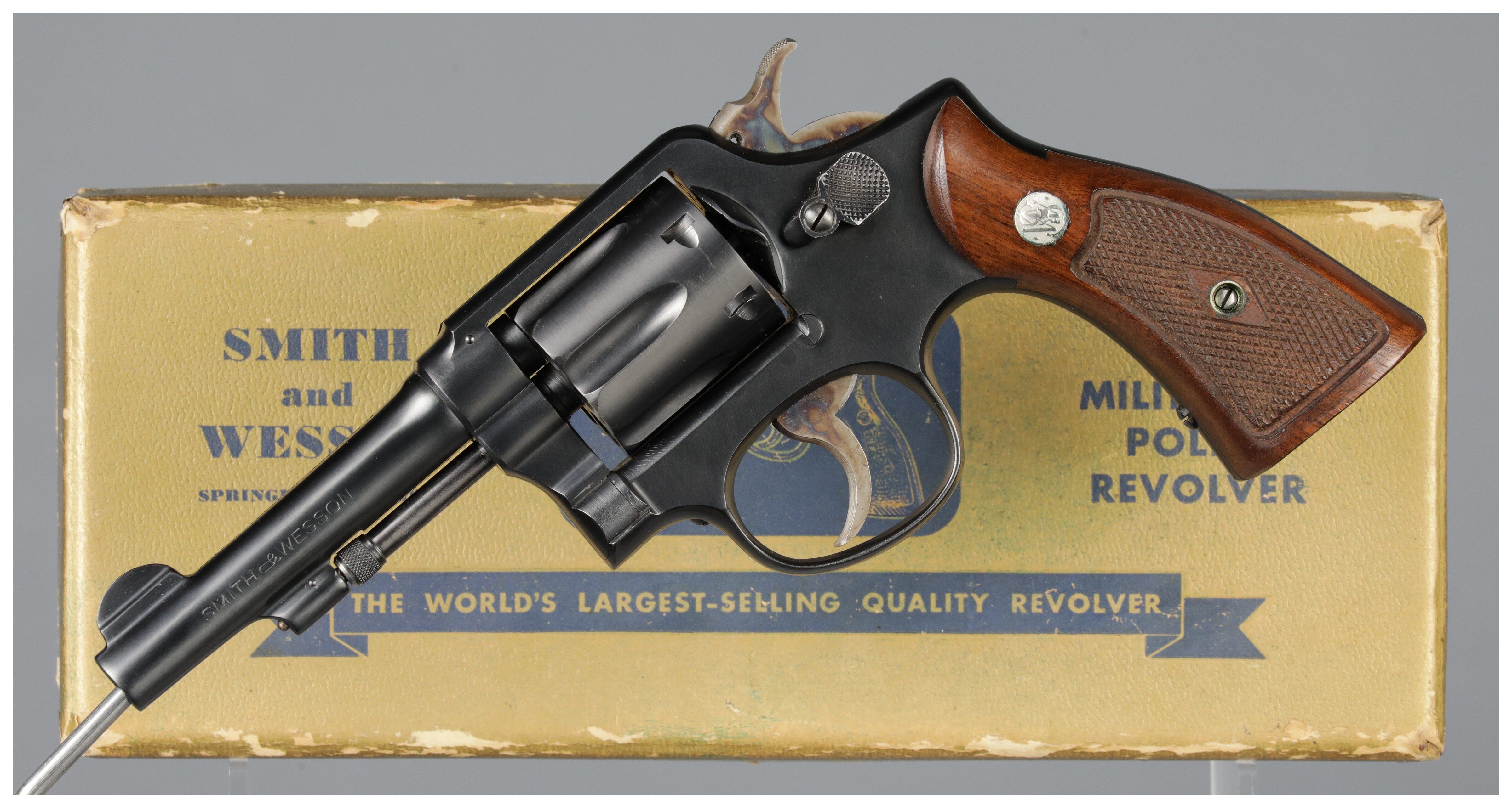 Usaf Model 10 Revolver Smith & Wesson .38 Military & Police
