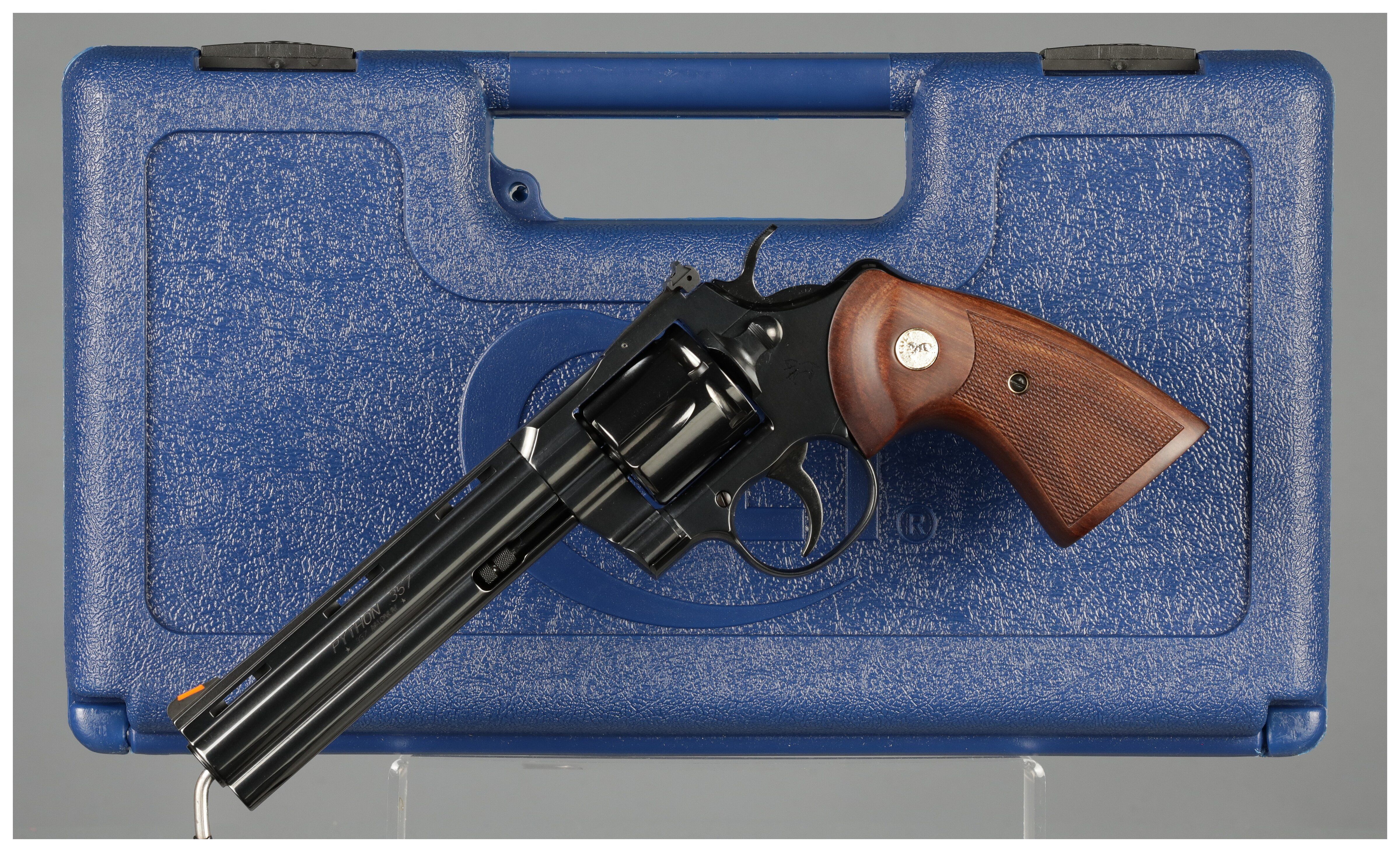 Colt Python Double Action Revolver with Case | Rock Island Auction