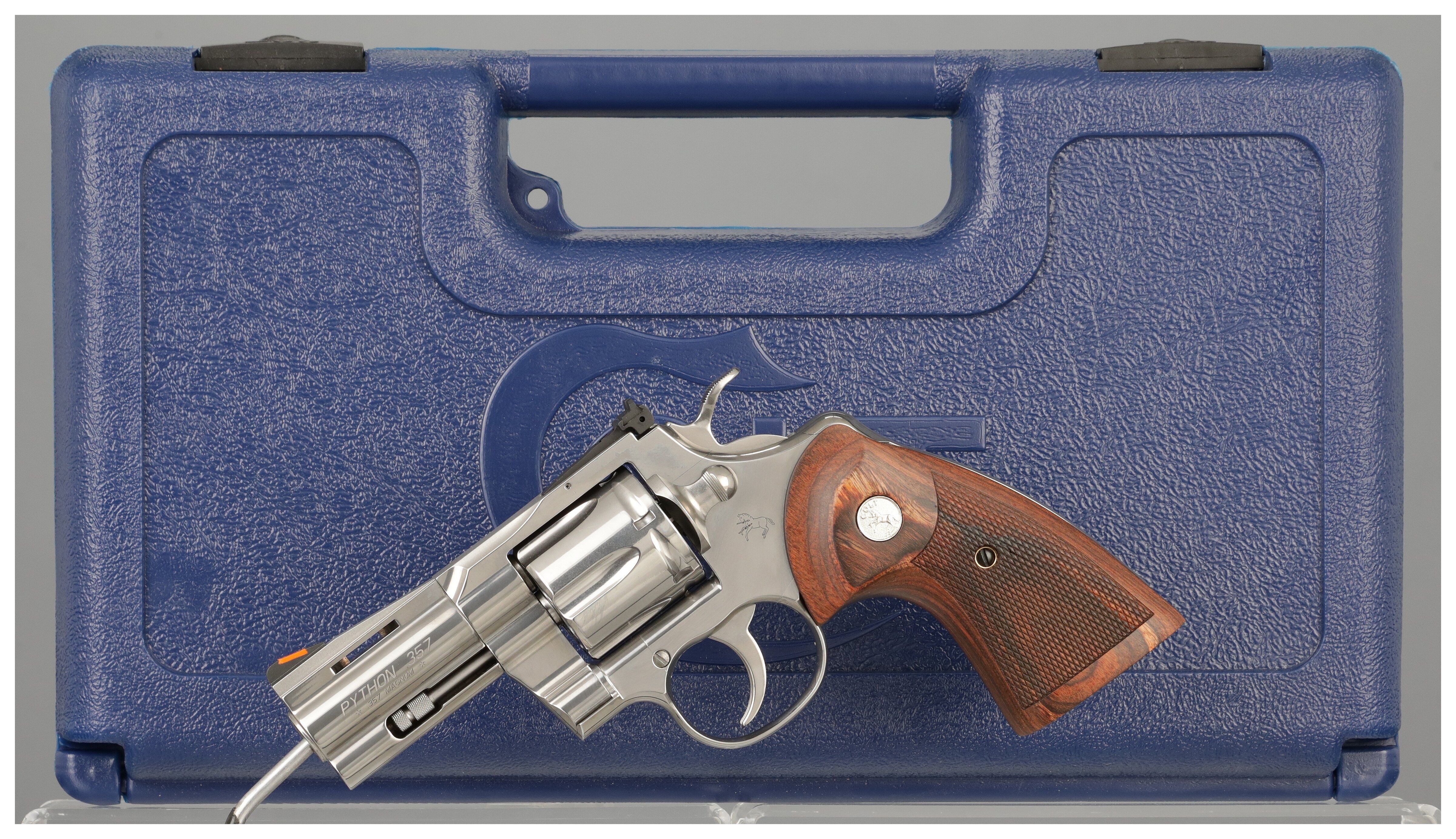 Colt Python Double Action Revolver with Case | Rock Island Auction