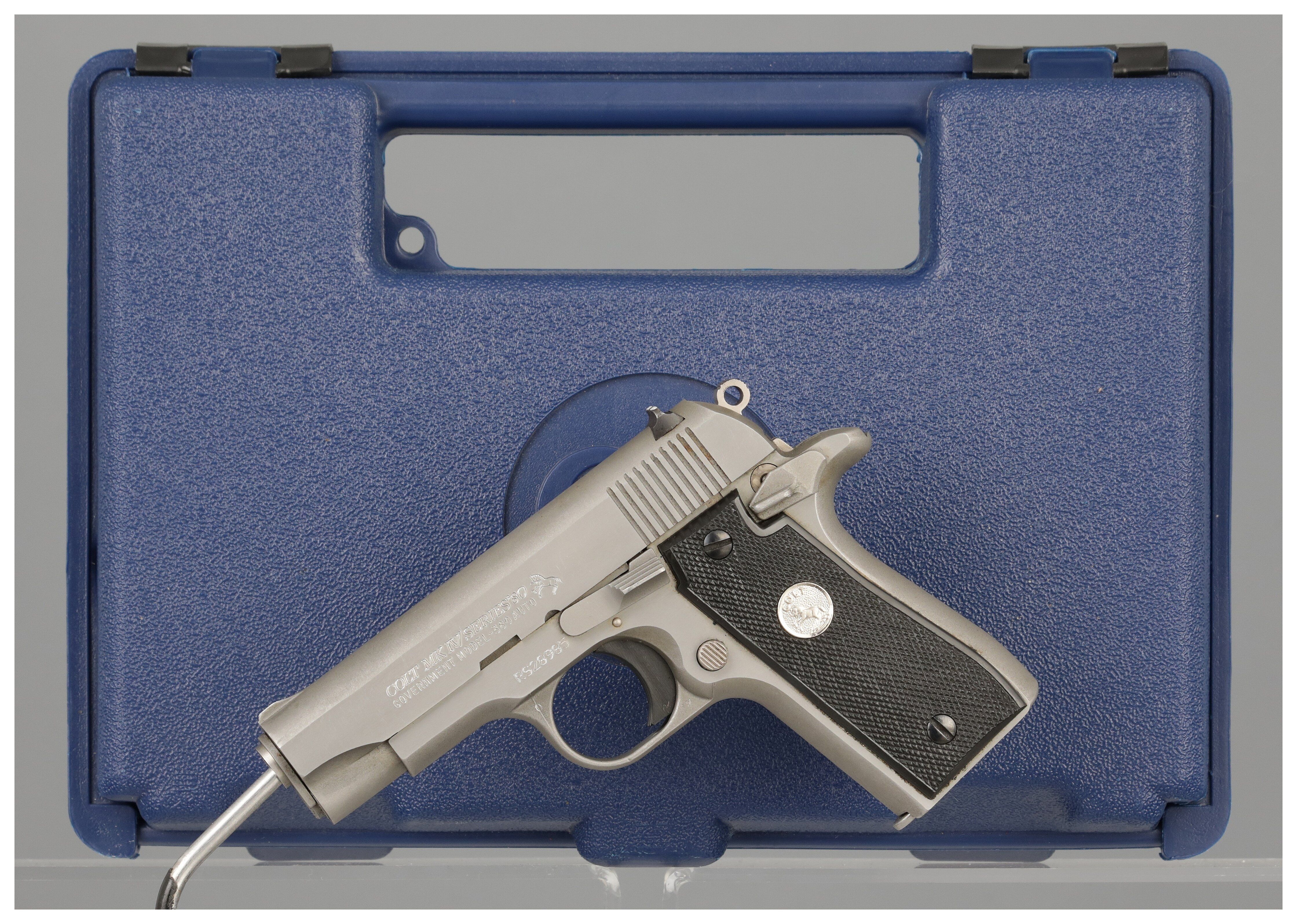 Colt MK IV Series 80 Government Model 380 Semi-Automatic Pistol