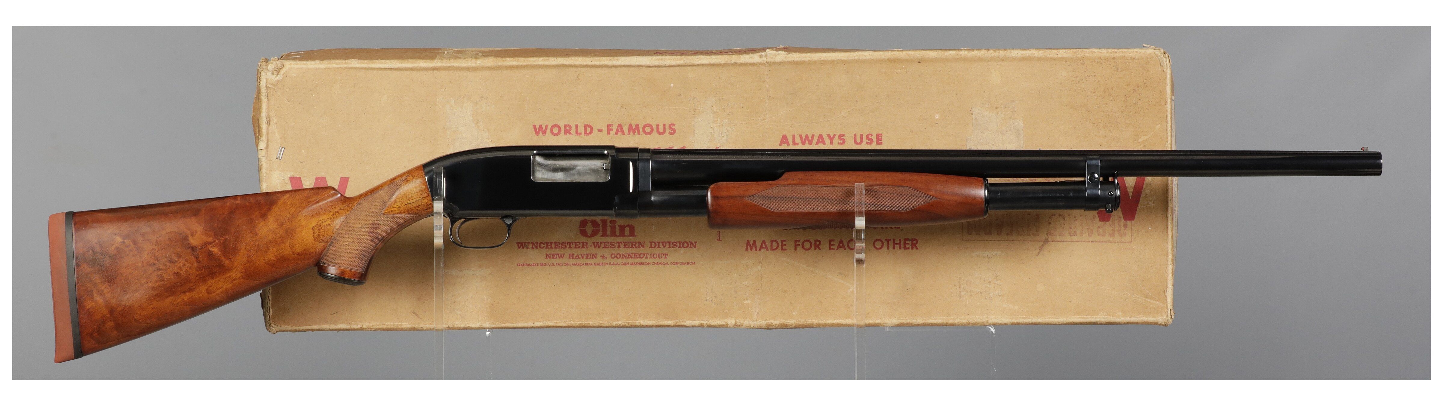 Winchester Model 12 Skeet Slide Action Shotgun with Box | Rock Island ...