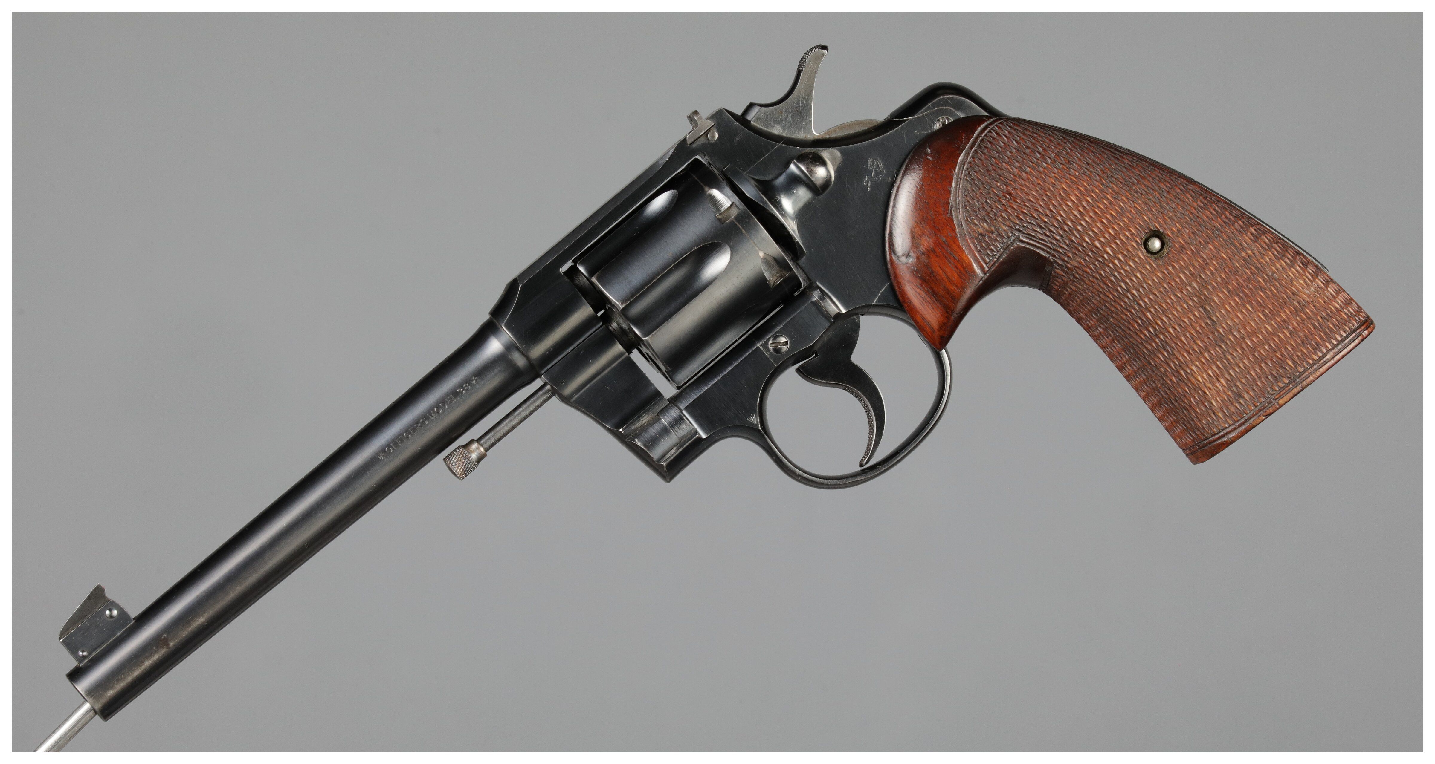 Colt Officers Model Double Action Target Revolver | Rock Island Auction