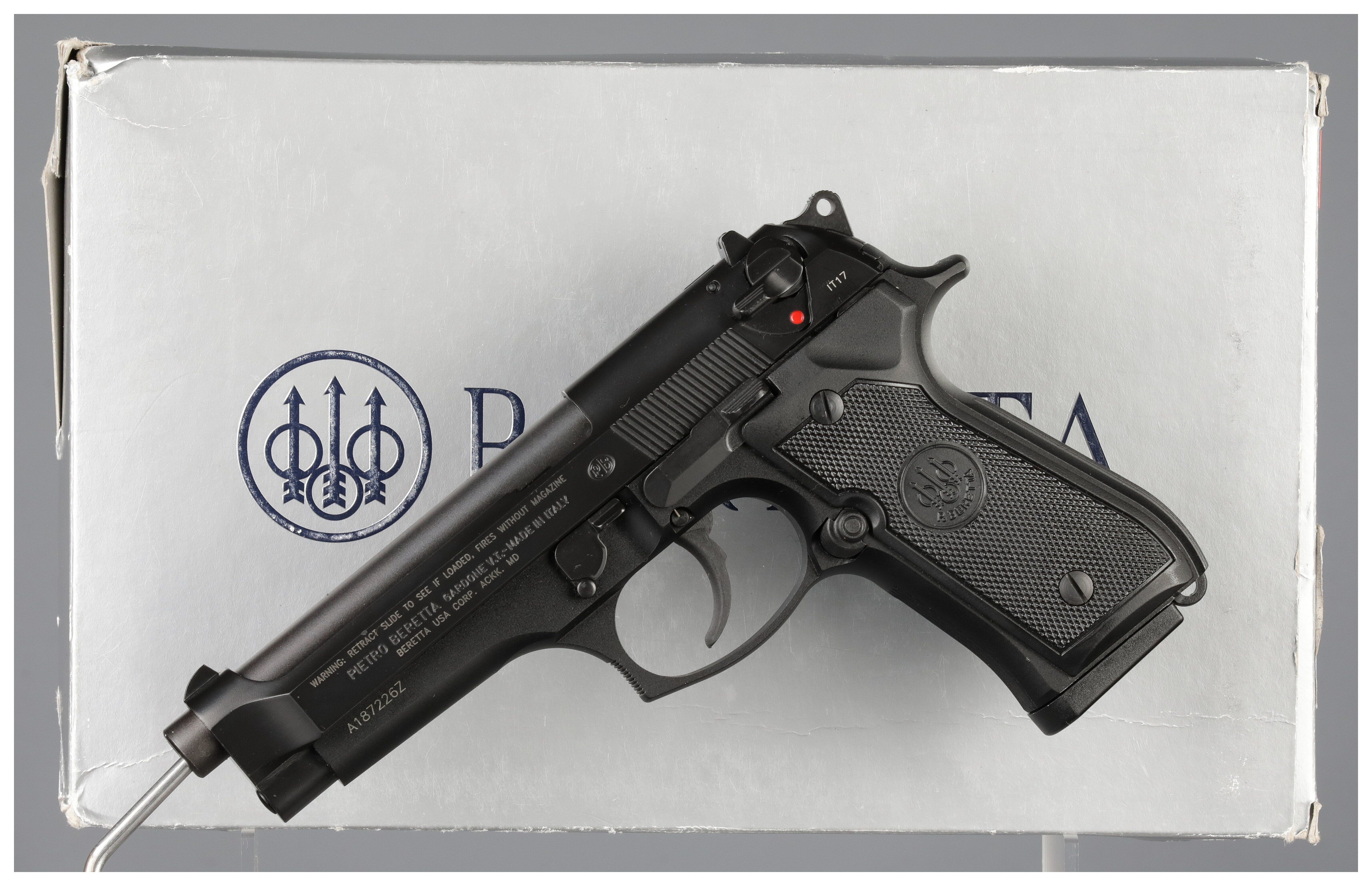 Beretta 92FS Semi-Automatic Pistol with Box | Rock Island Auction