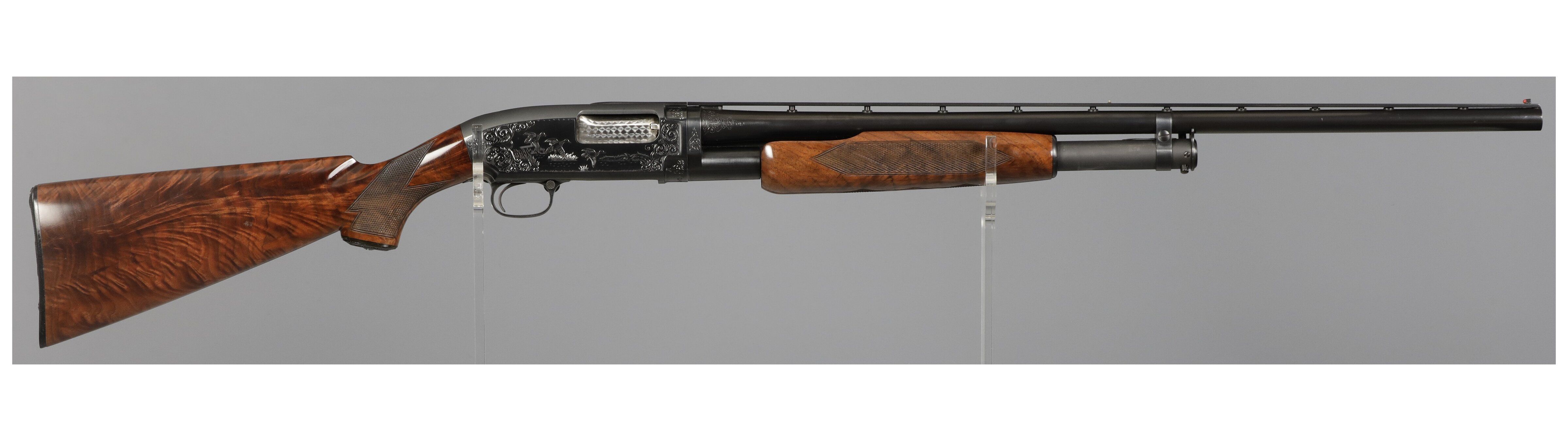 Upgraded and Engraved Winchester 28 Gauge Model 12 Skeet Shotgun | Rock ...