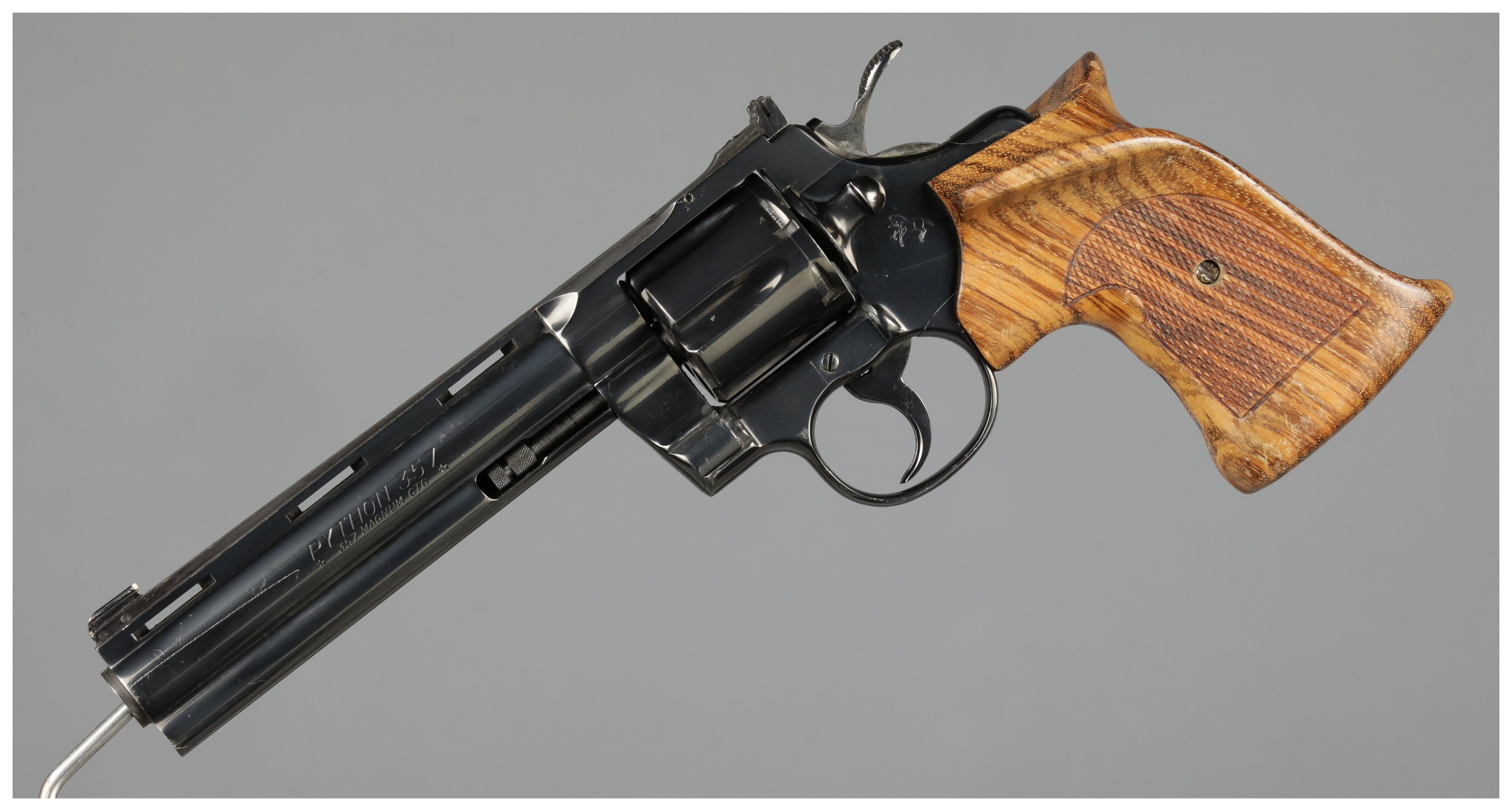 Colt Python Double Action Revolver | Rock Island Auction