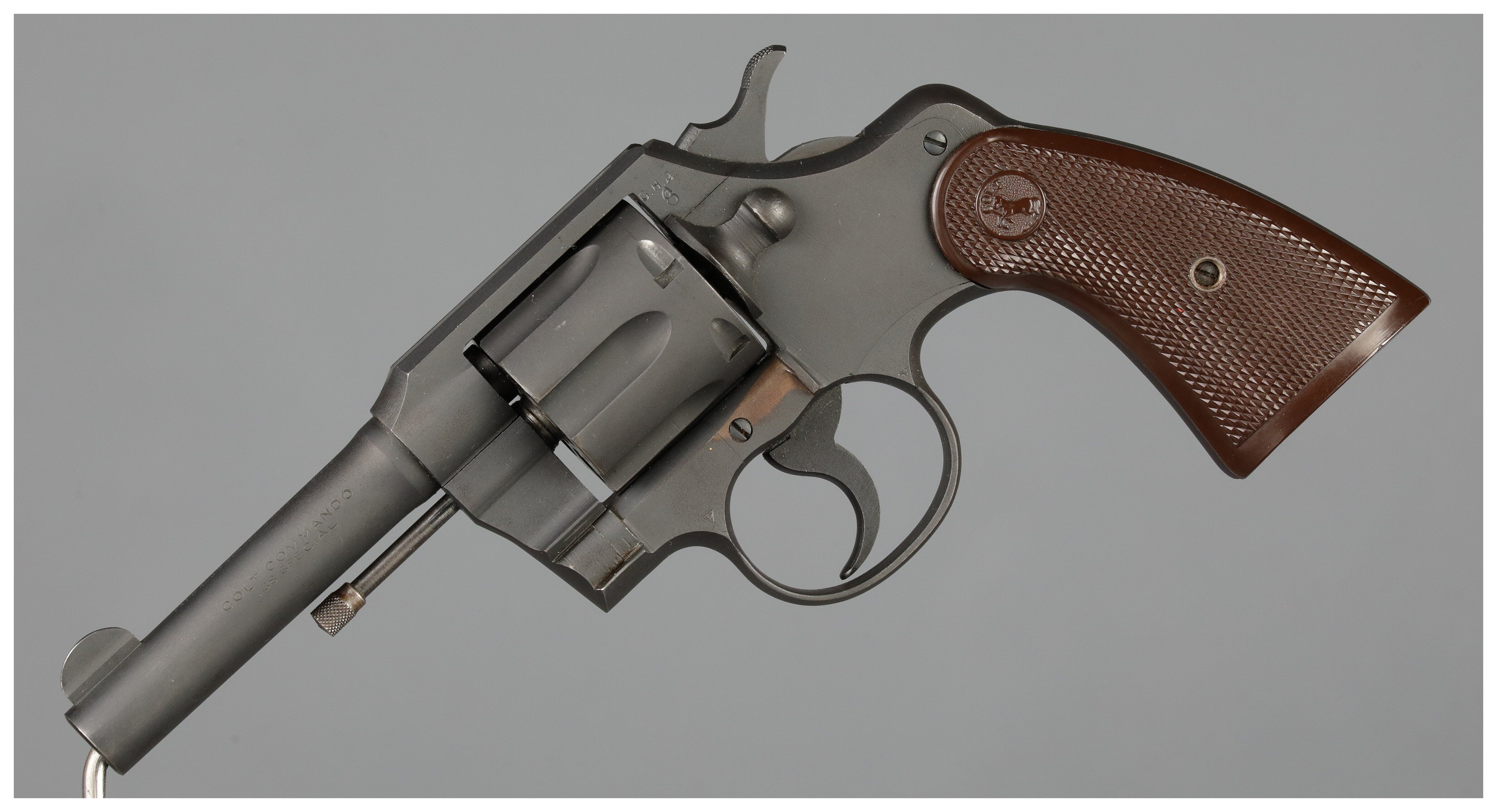 World War II U.S. Colt Commando Double Action Revolver with Box | Rock ...