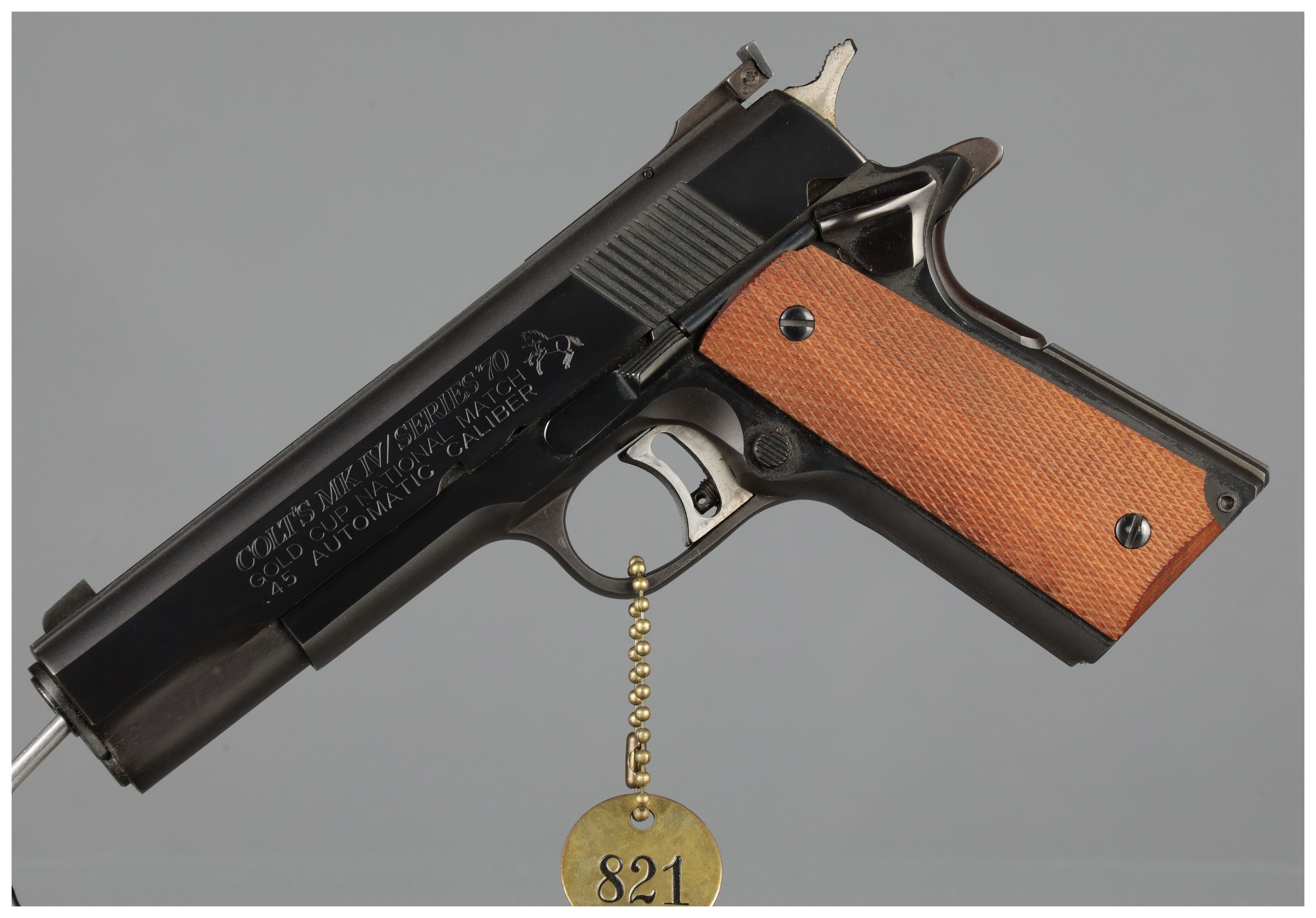 Colt MK IV Series 70 Gold Cup National Match Pistol | Rock Island