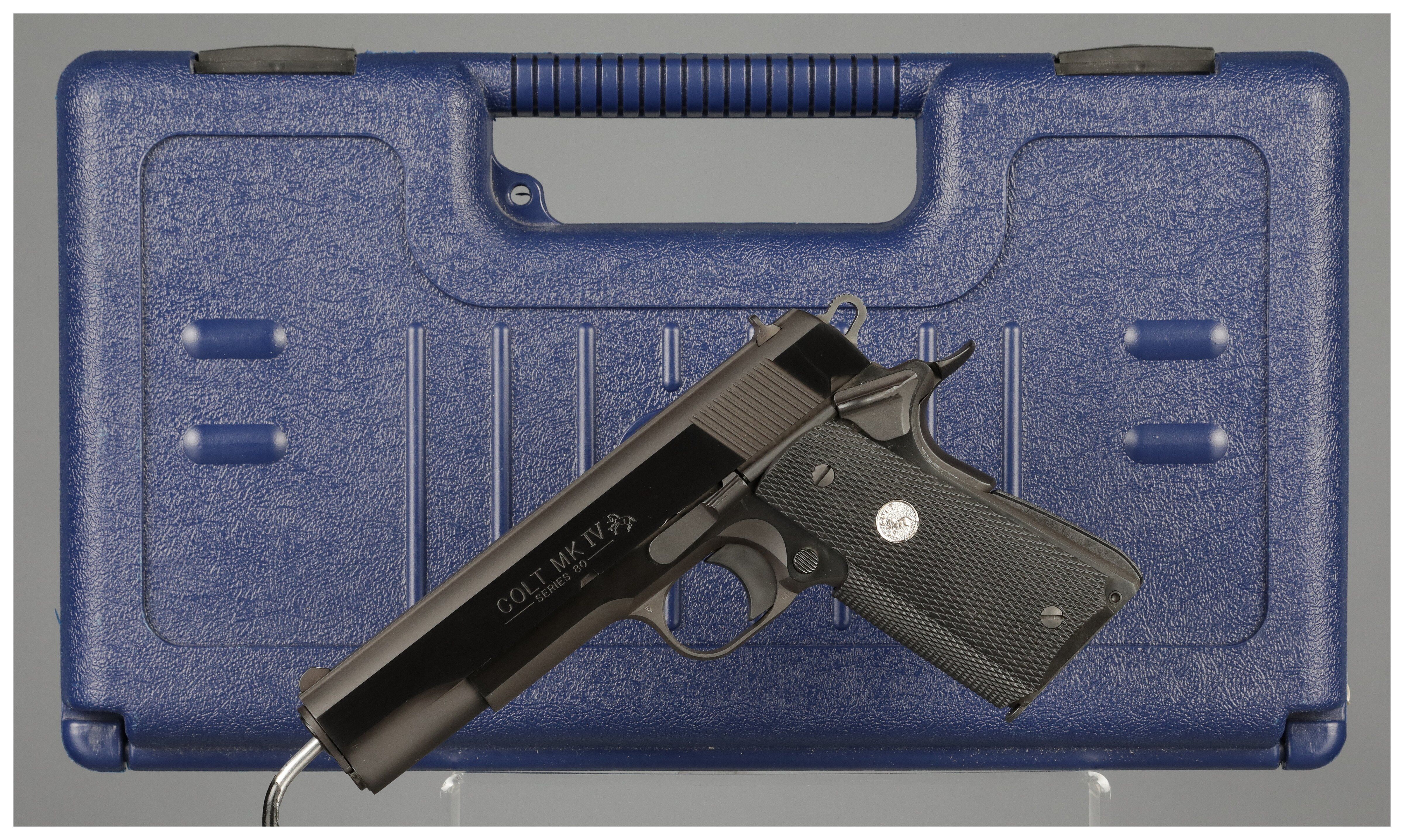 Colt MK IV Series 80 Government Model Pistol in 9x23 Winchester