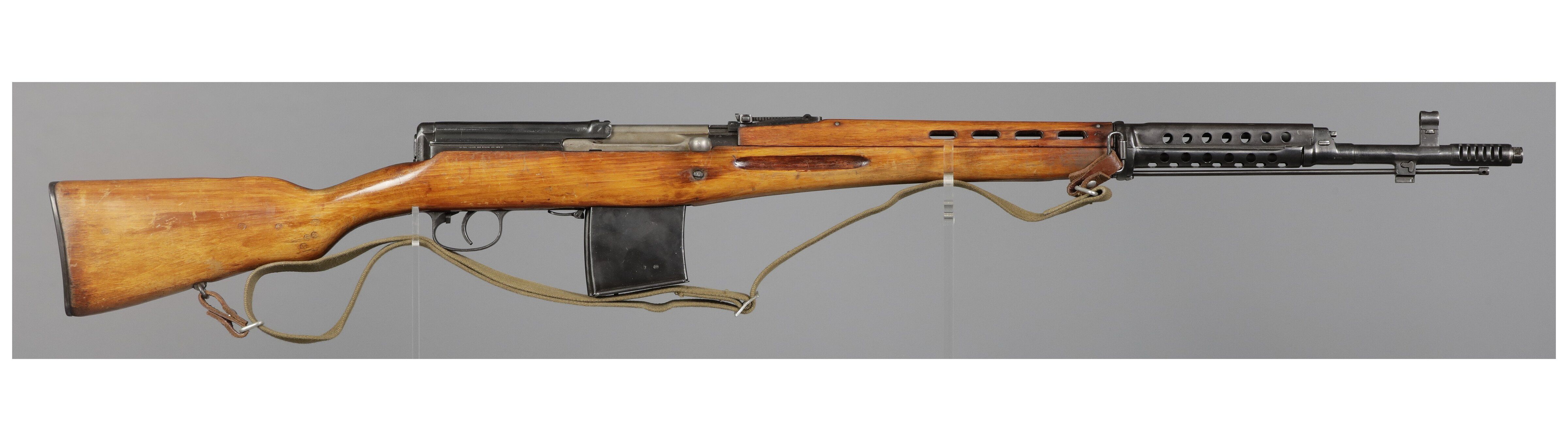 WWII Era Soviet Izhevsk Arsenal SVT-40 Semi-Automatic Rifle | Rock