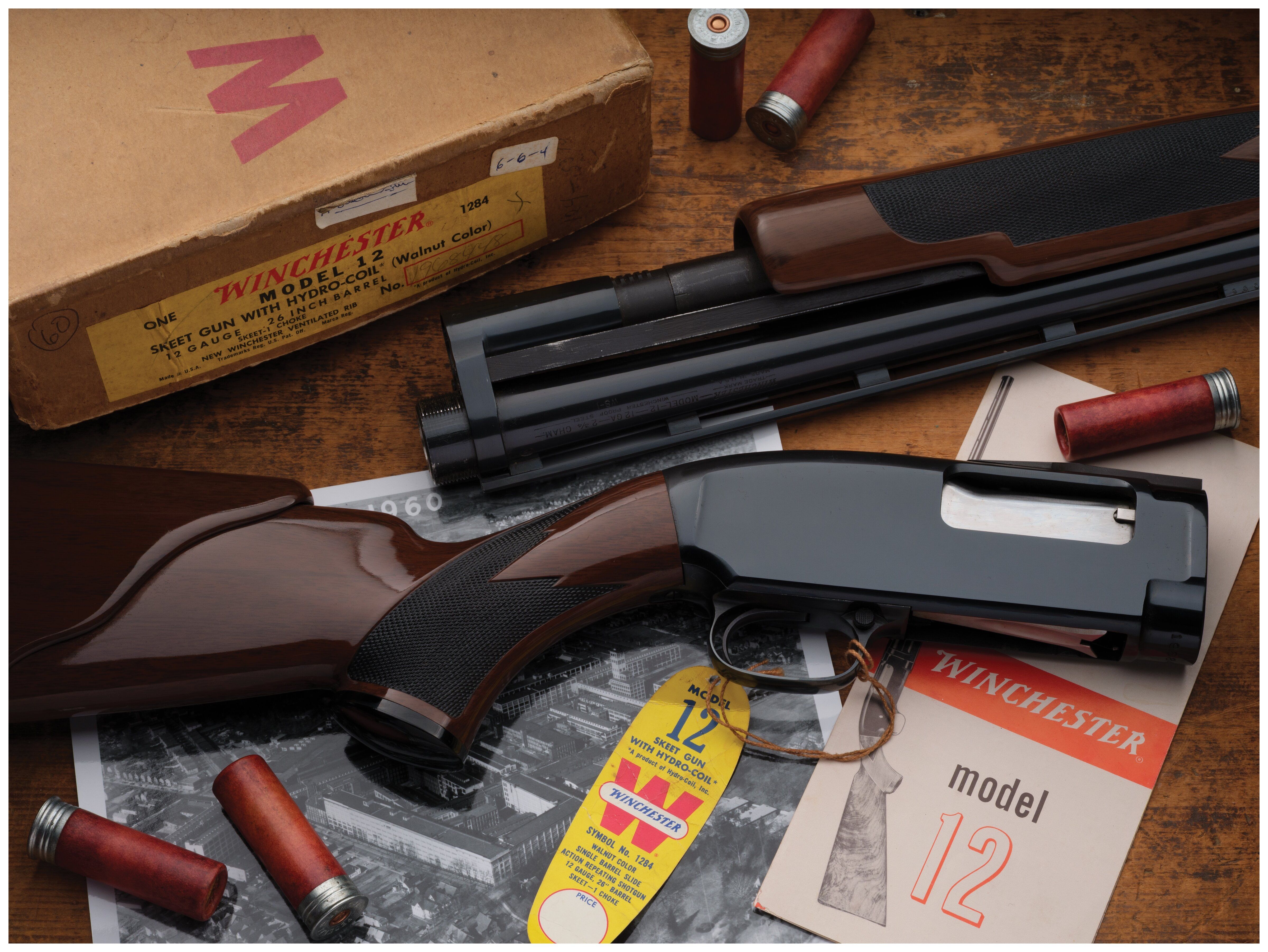 Winchester Model 12 Skeet Shotgun with Hydro-Coil Stock and Box | Rock ...