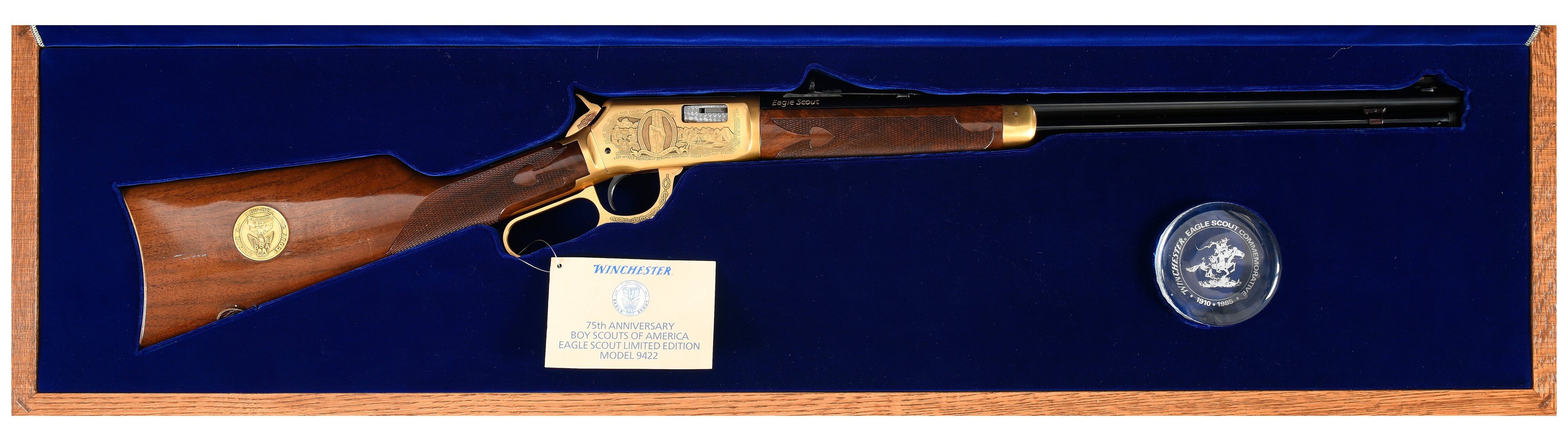 Cased Eagle Scout Limited Edition Winchester 9422 XTR Carbine