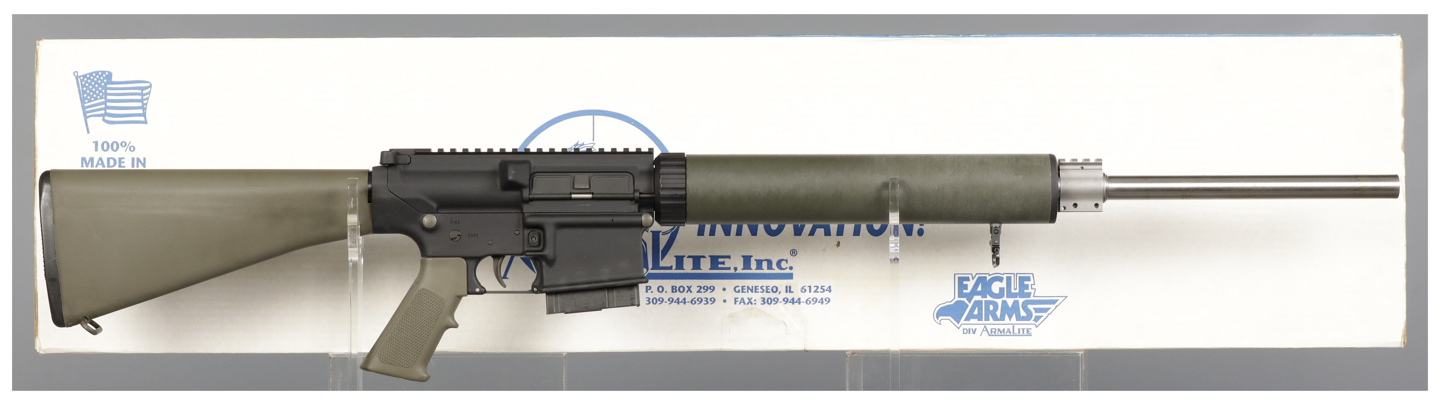 Armalite AR-10(T) Rifle with Original Box and Extra Magazine | Rock ...