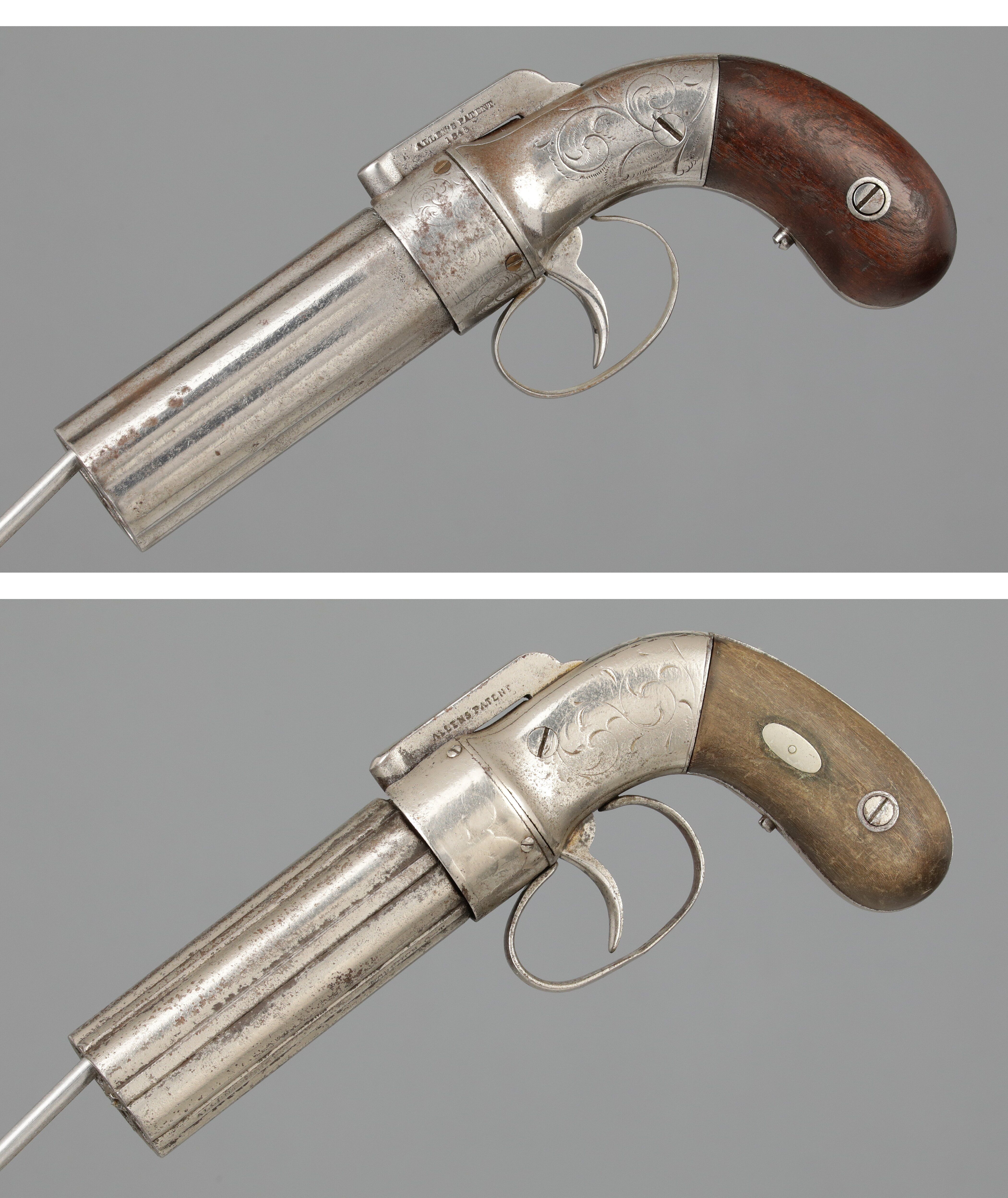 Pec Box Gun Two American Percussion Pepperbox Pistols | Rock Island Auction