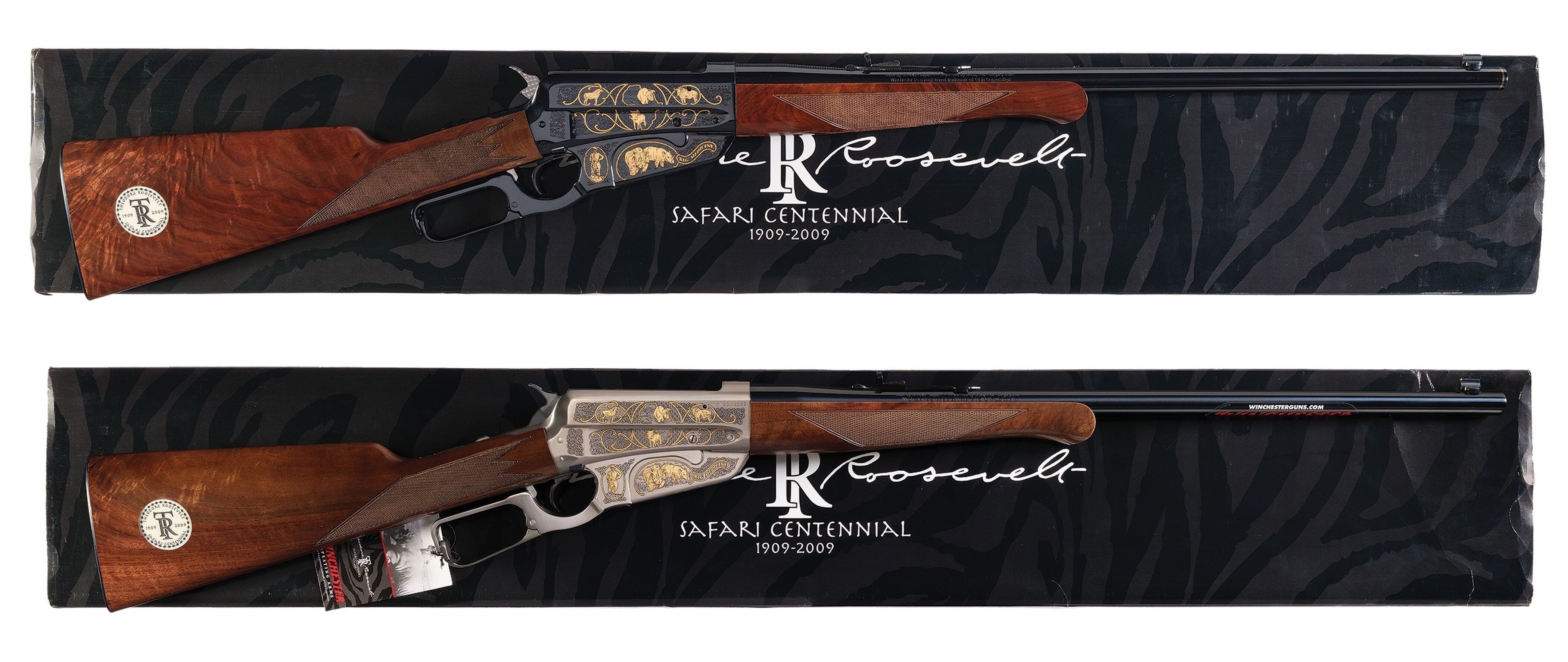 ツーバイフォー Two Theodore Roosevelt Safari Centennial Winchester 1895 Rifles