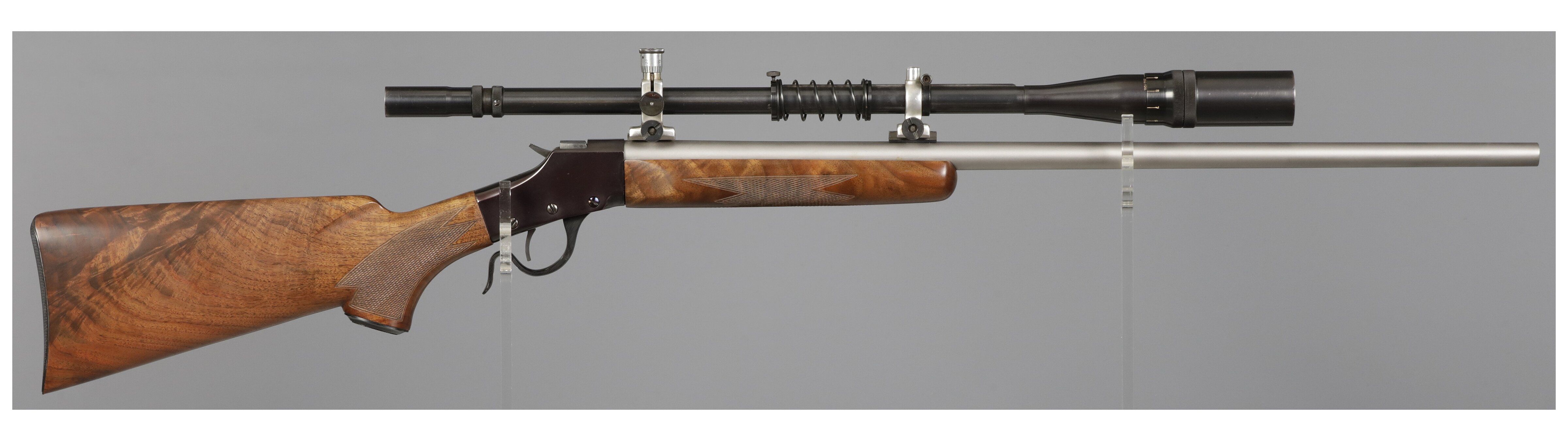 Falling Block Works Falling Block Rifle with Unertl Scope | Rock Island ...