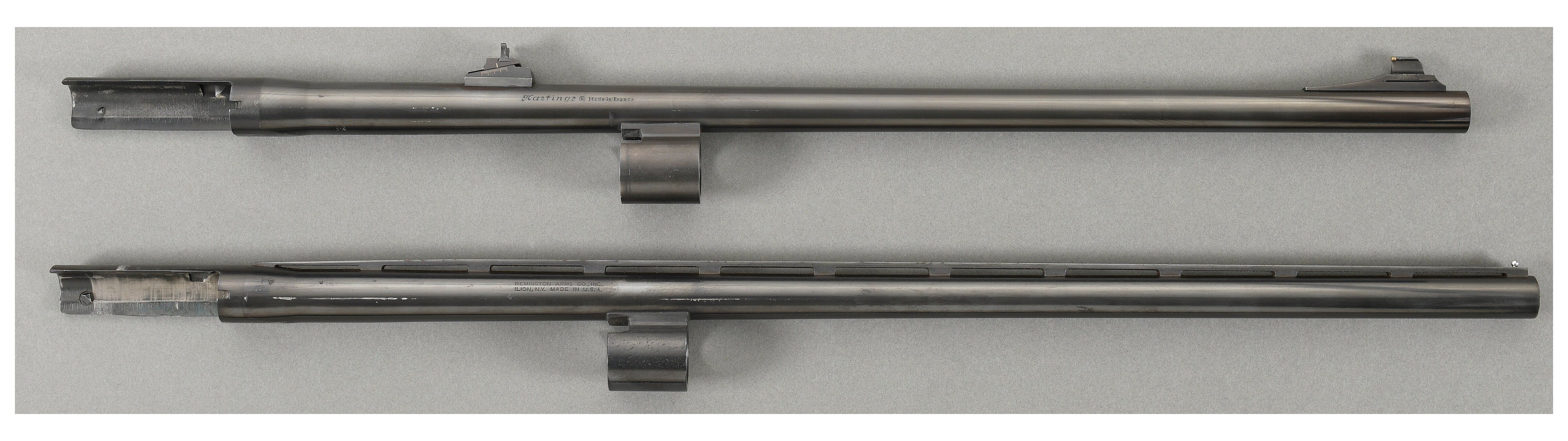 Two Shotgun Barrels | Rock Island Auction