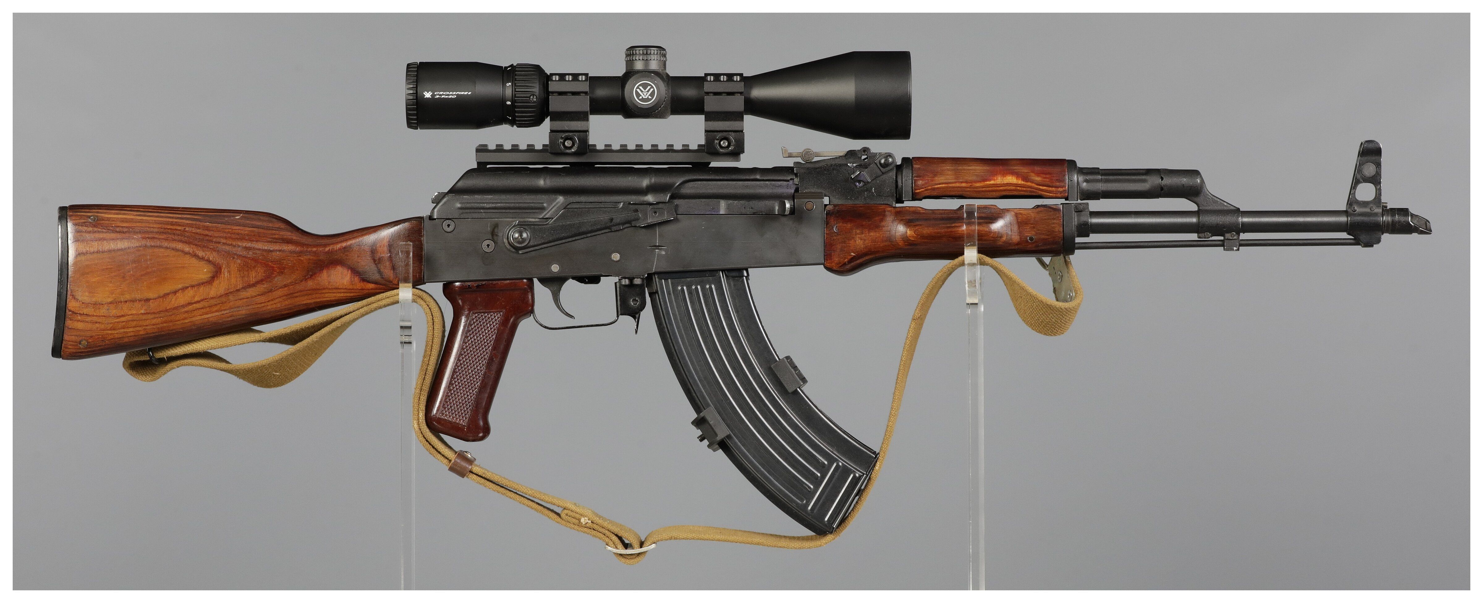 American Tactical AT-47 Semi-Automatic Rifle with Scope | Rock Island ...