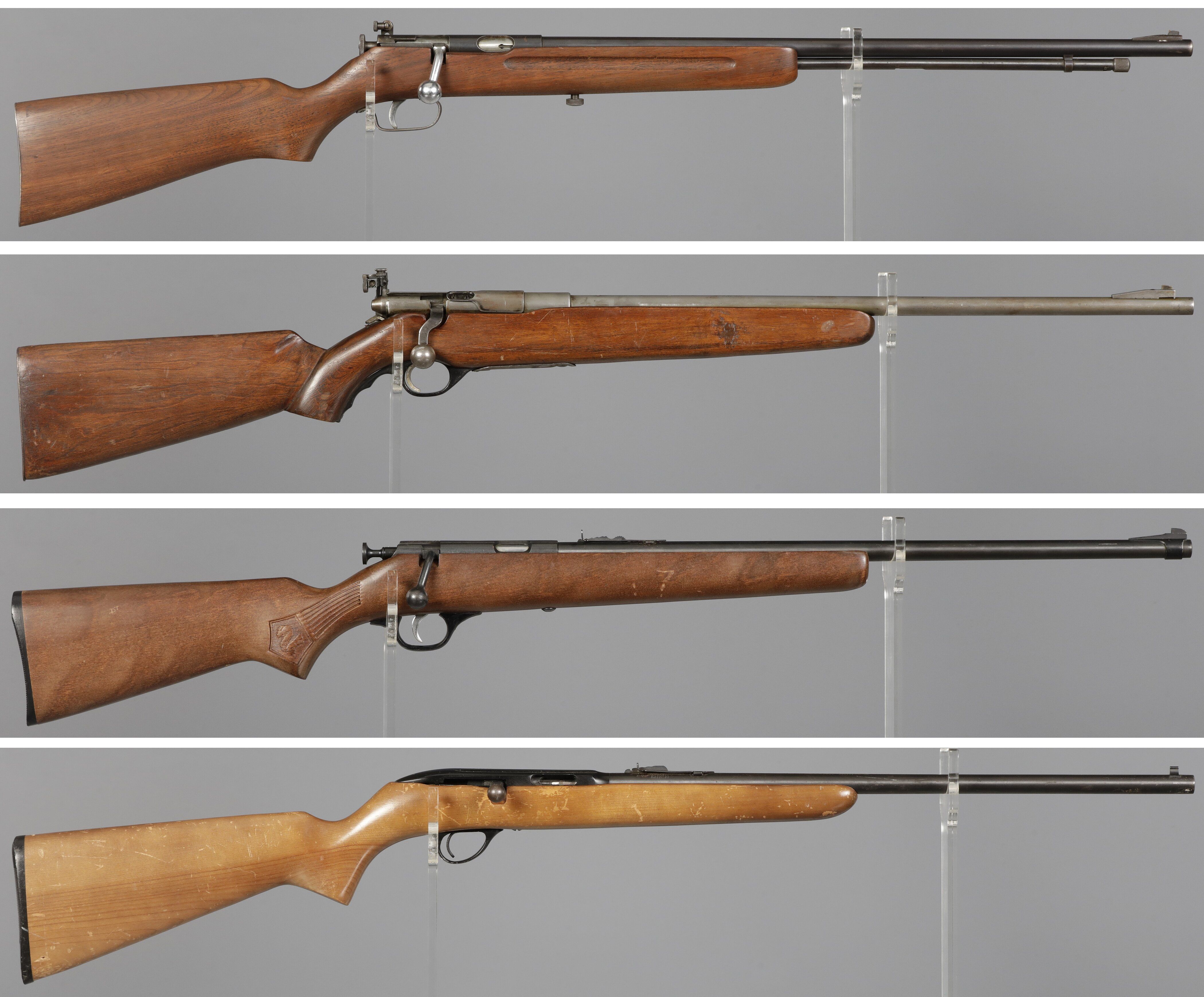 Four Bolt Action Rimfire Rifles | Rock Island Auction
