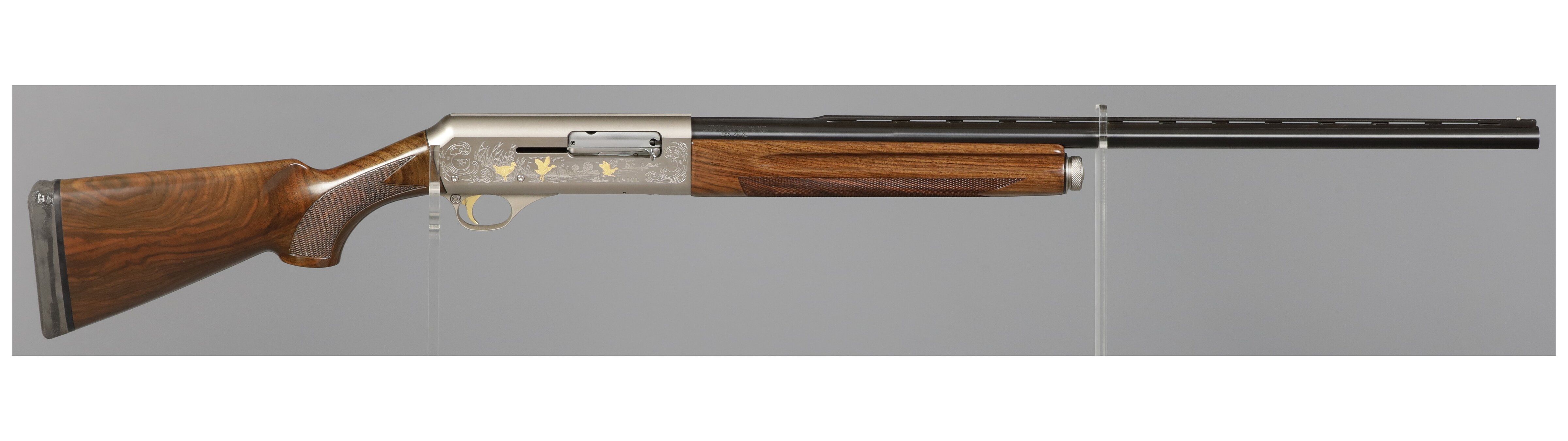 Engraved Franchi 28 Gauge AL-48 Fenice Shotgun | Rock Island Auction