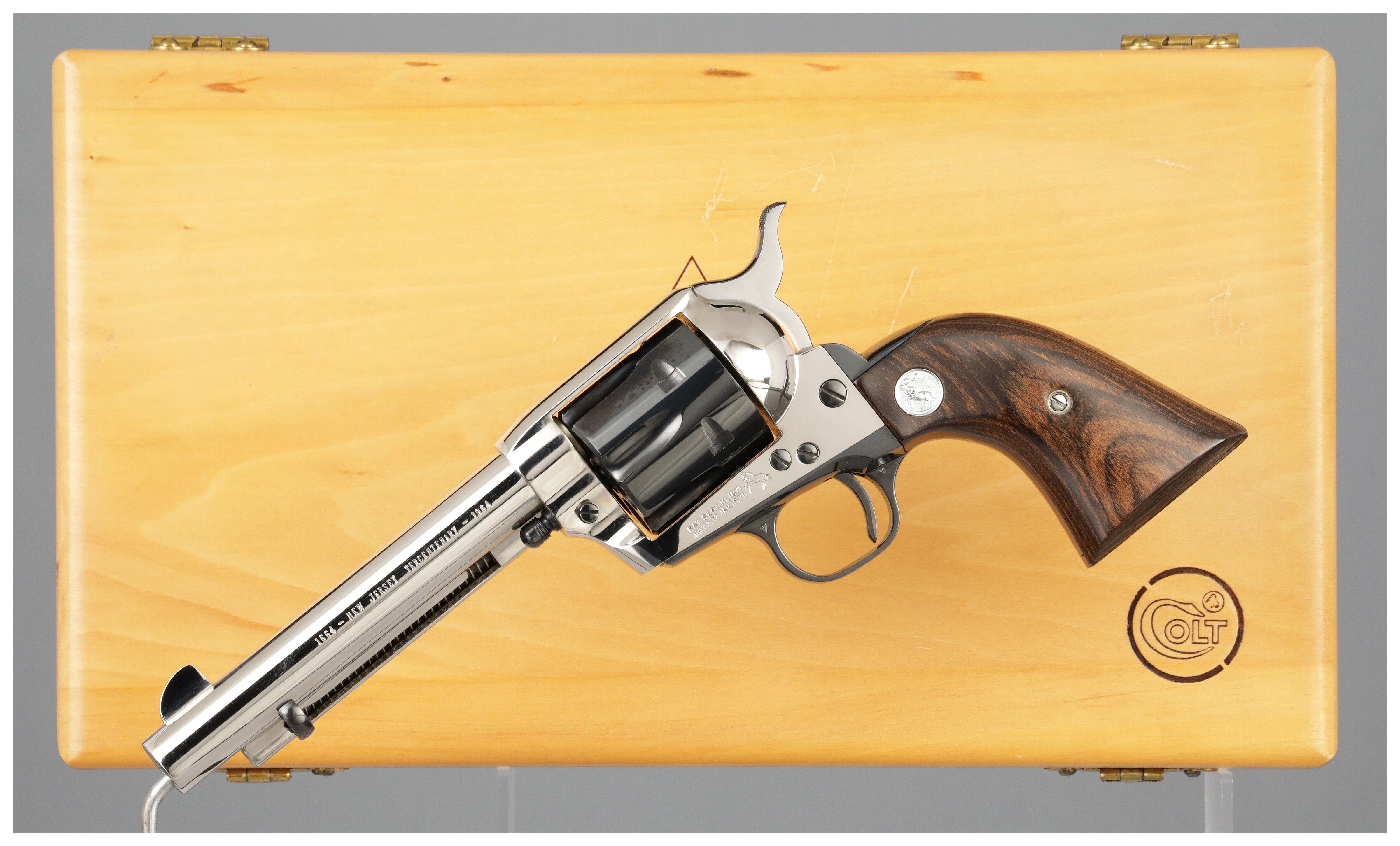 Colt New Jersey Tercentenary Single Action Army Revolver | Rock