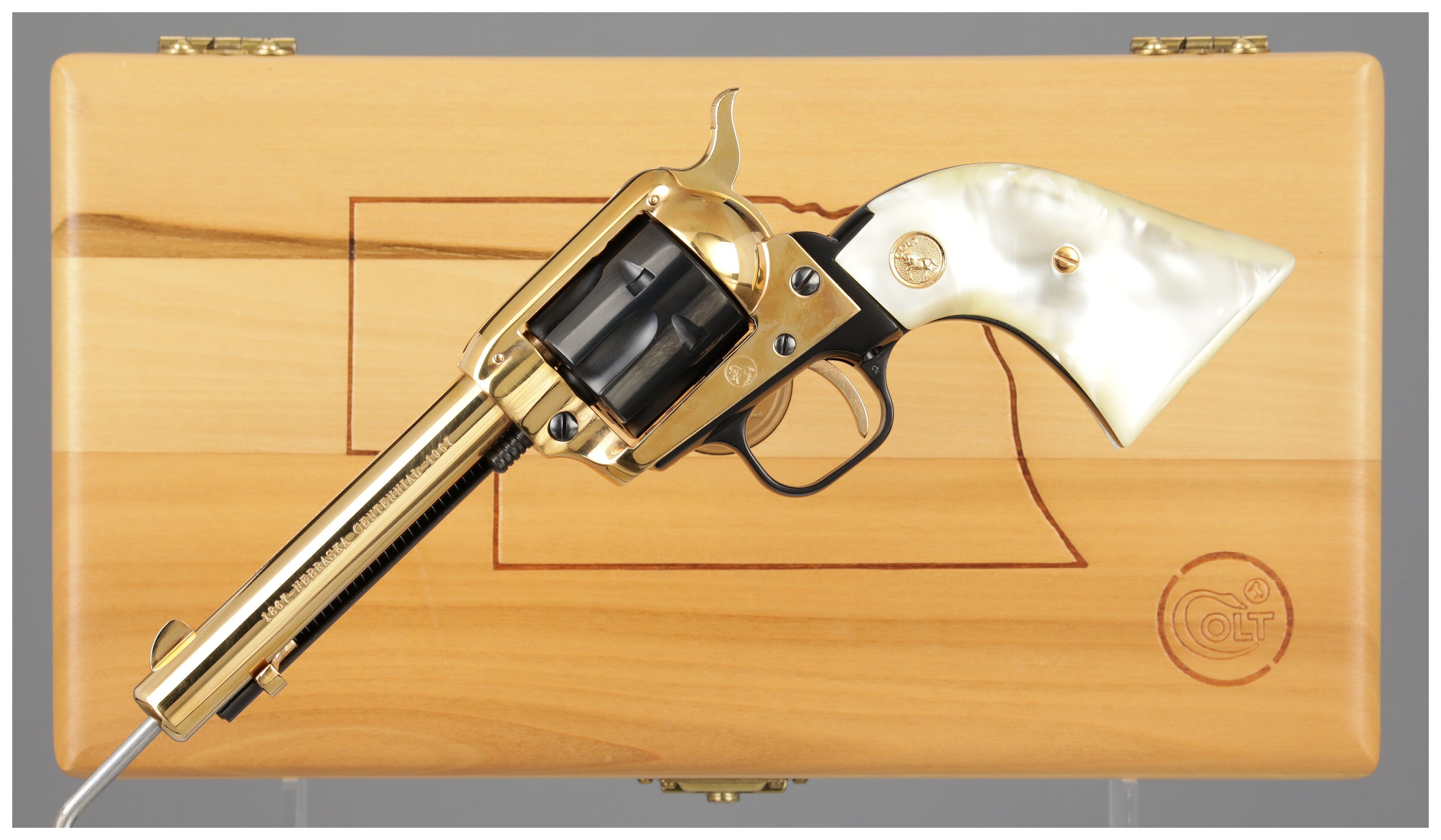 フェルナンデス REVOLVERコンポーネント Colt Nebraska Centennial Commemorative Frontier Scout Revolver