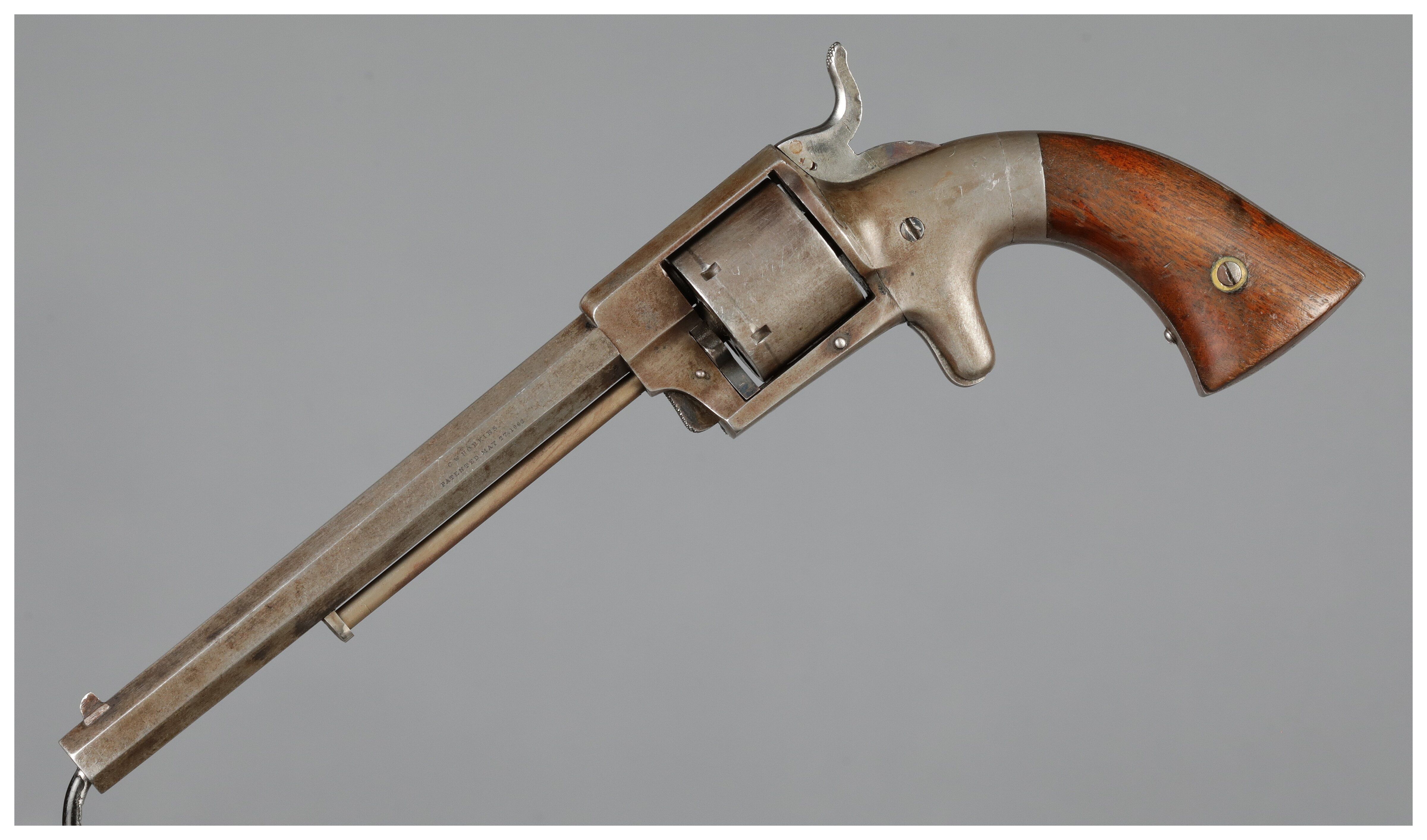 Bacon Mfg Co. Second Type Navy Model Single Action Revolver | Rock ...