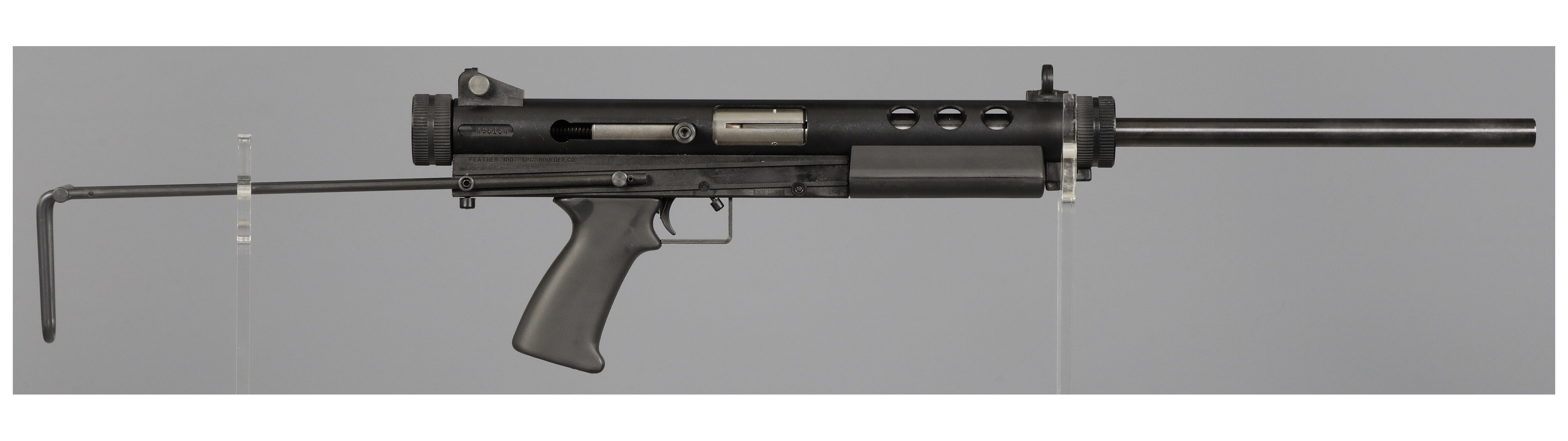 Feather Industries AT 9 Semi-Automatic Rifle with Box | Rock Island Auction