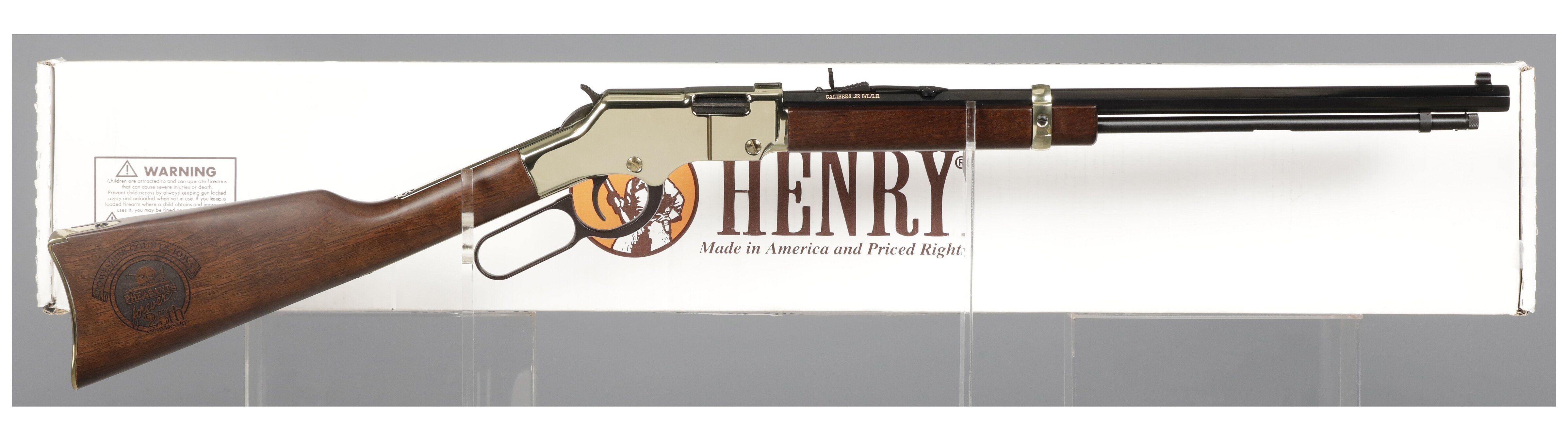 Pheasants Forever Henry Repeating Arms Co. Golden Boy Carbine