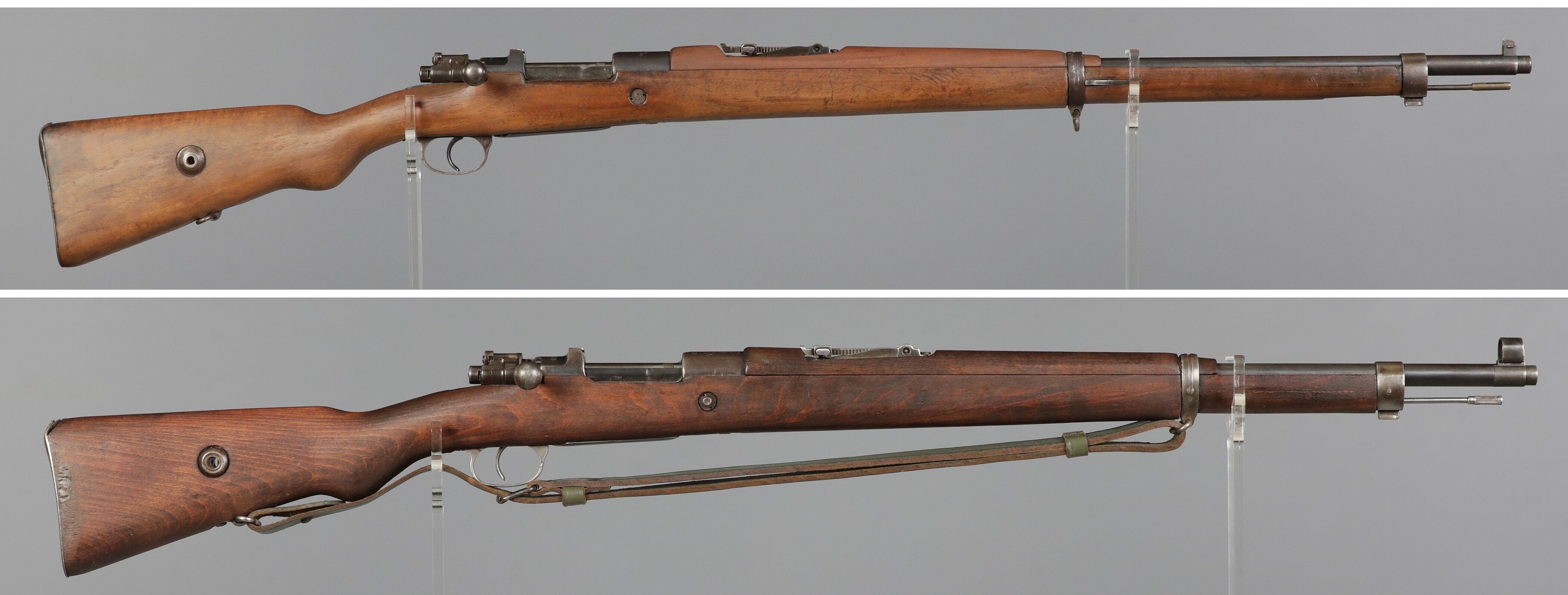 Turkish Standard Issued Rifle Two Turkish Ankara Arsenal Mauser Model 1903 Pattern Rifles | Rock ...